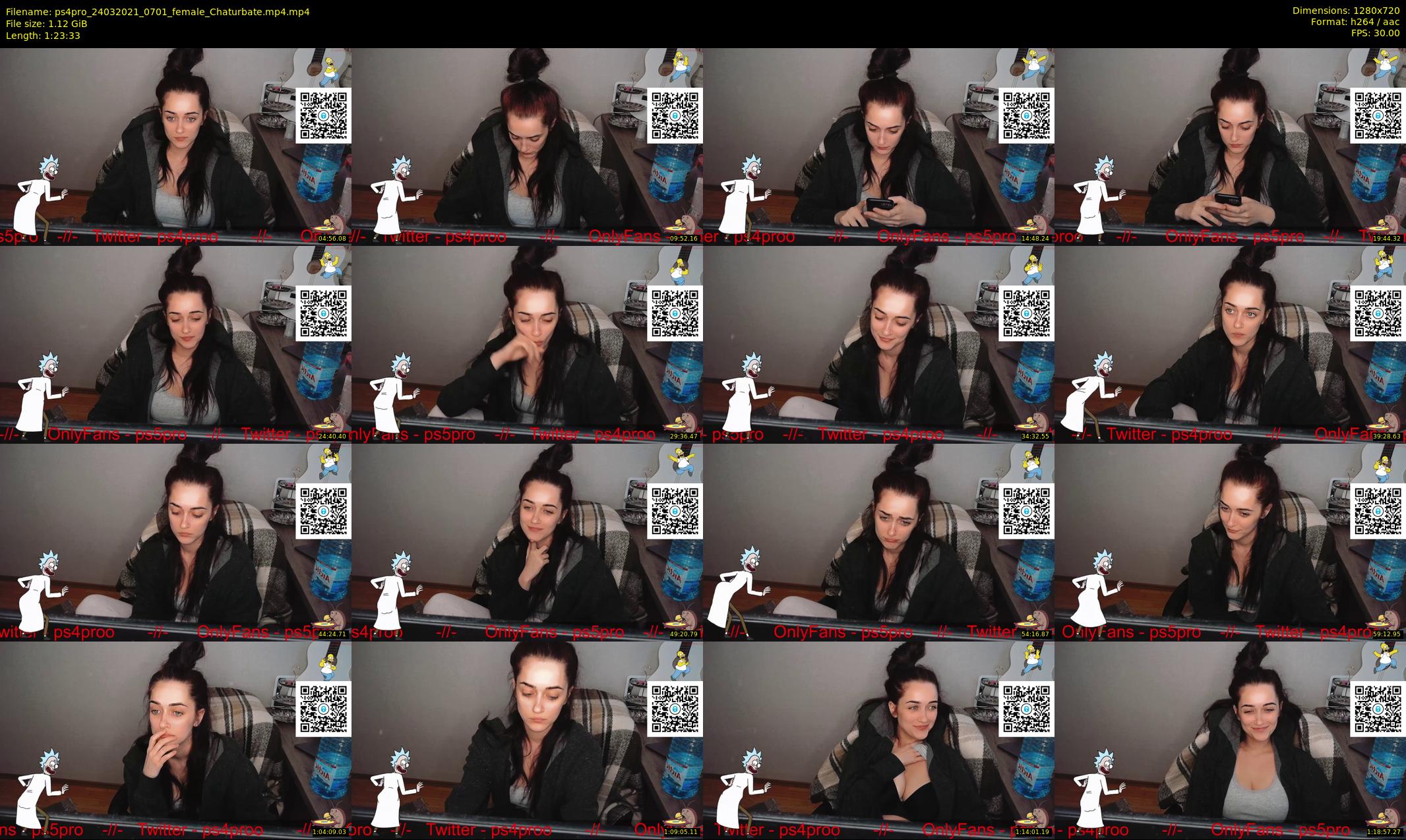ps4pro — 84 minute Chaturbate female cam show recording, 720p, Mar 24, 2021