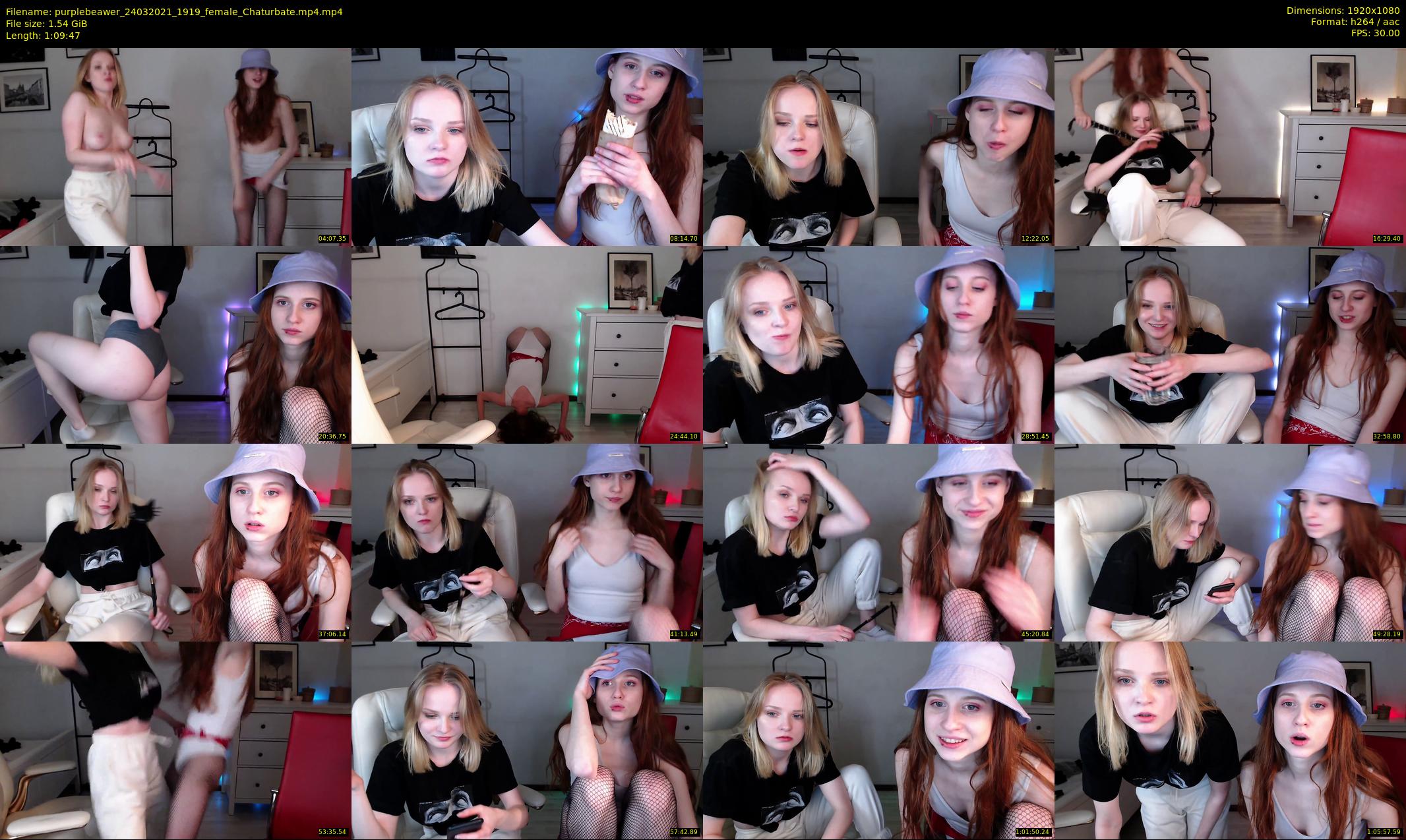 purplebeawer — 70 minute Chaturbate female cam show recording, 1080p, Mar 24, 2021
