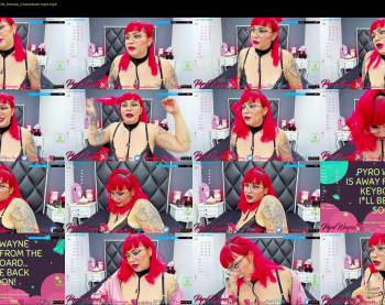 pyrowayne — 59 minute Chaturbate female cam show recording, 720p, Mar 25, 2021