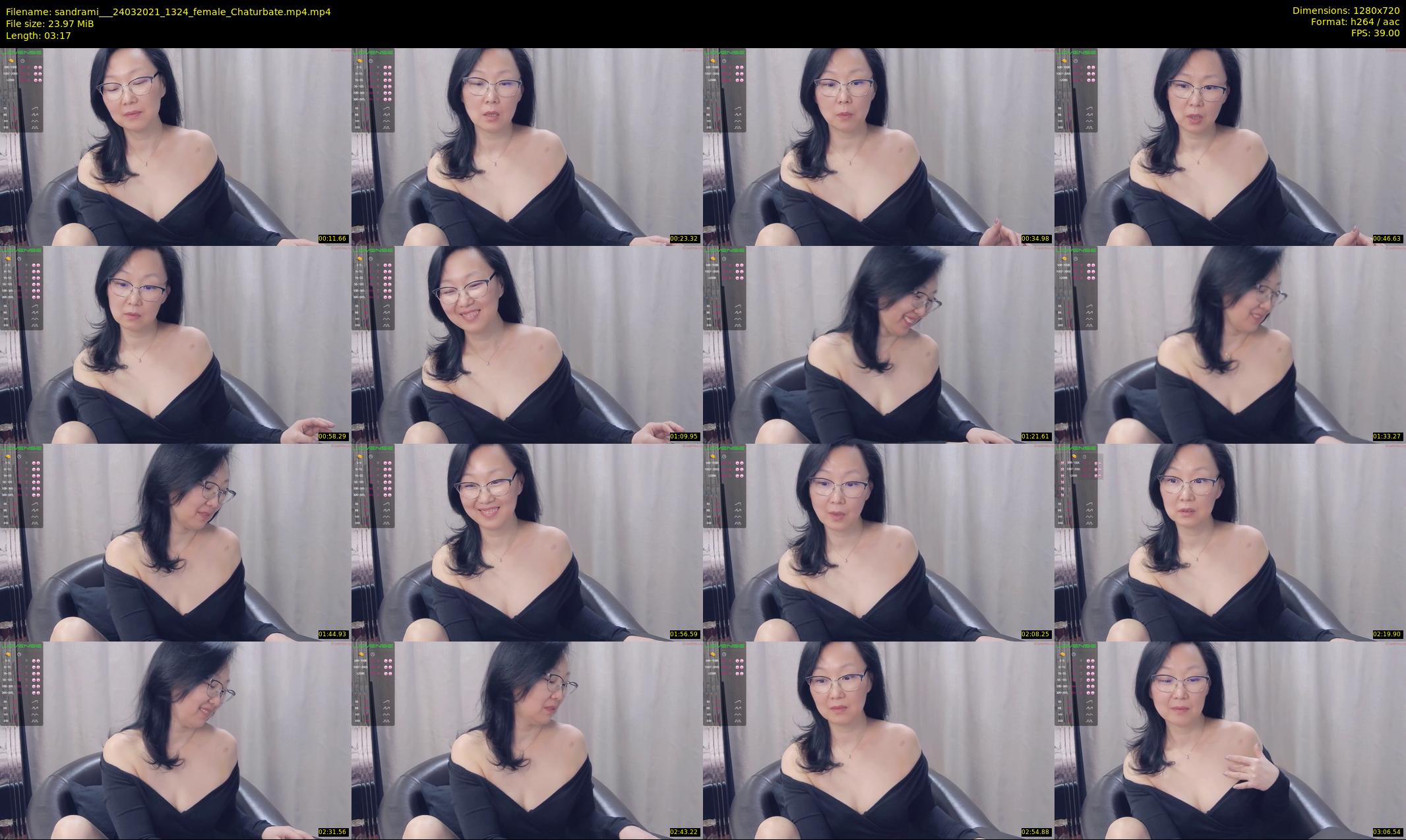 sandrami__ — 4 minute Chaturbate female cam show recording, 720p, Mar 24, 2021