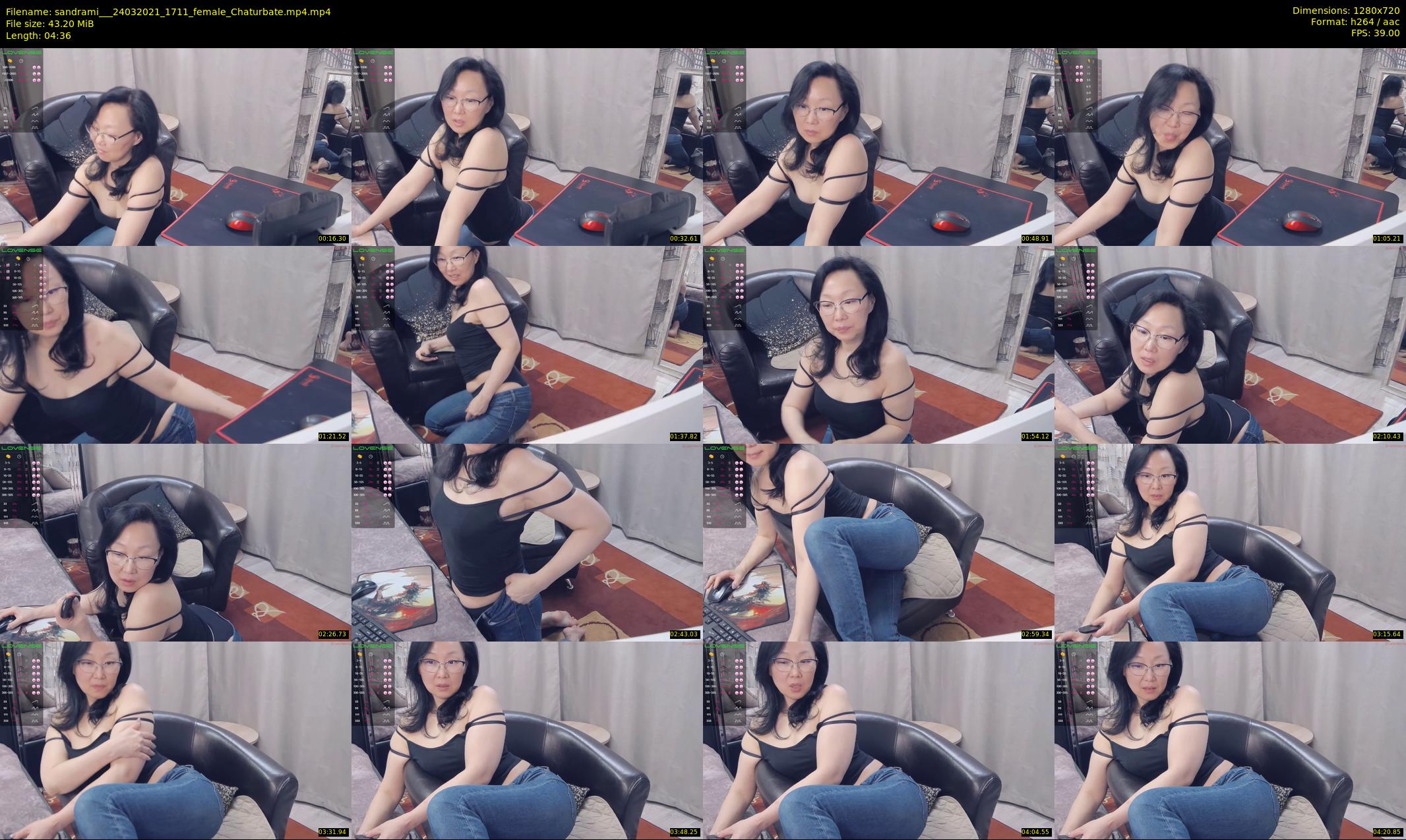 sandrami__ — 5 minute Chaturbate female cam show recording, 720p, Mar 24, 2021