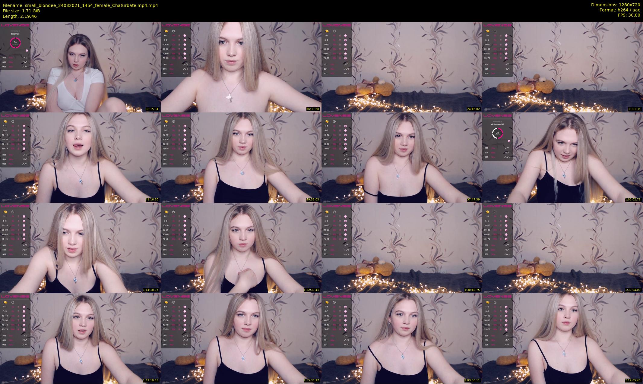 small_blondee — 140 minute Chaturbate female cam show recording, 720p, Mar 24, 2021
