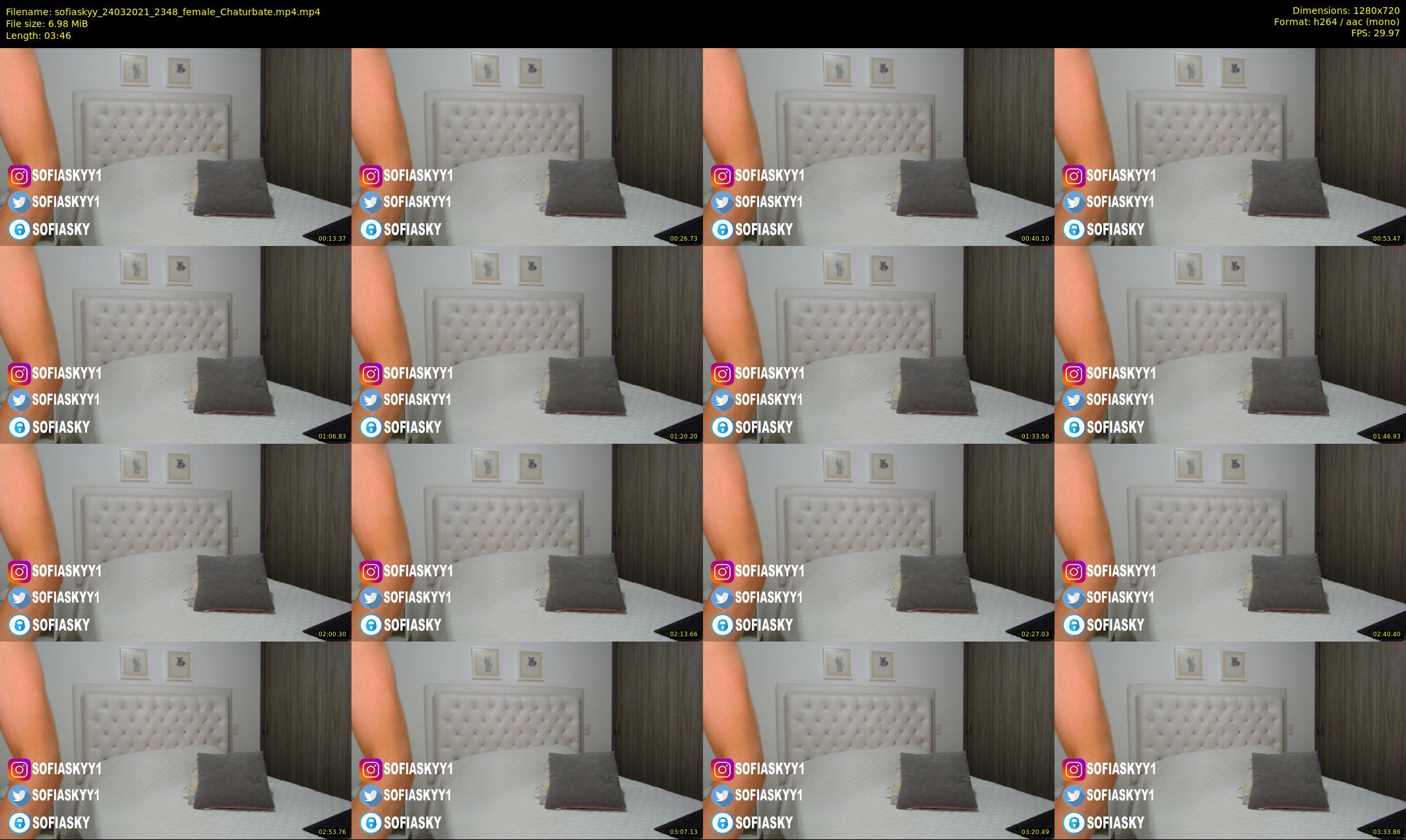 sofiaskyy — 4 minute Chaturbate female cam show recording, 720p, Mar 24, 2021
