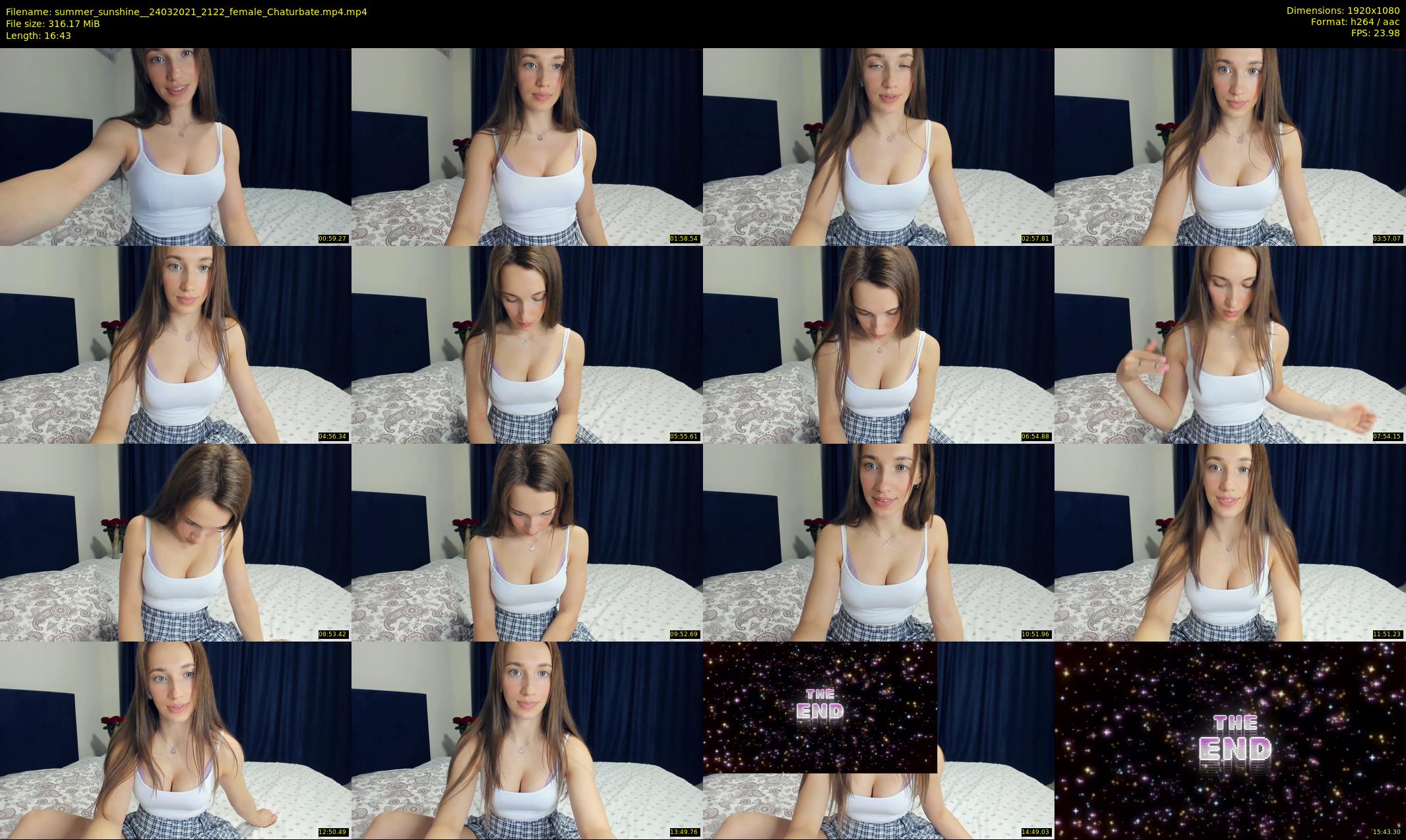 summer_sunshine_ — 17 minute Chaturbate female cam show recording, 1080p, Mar 24, 2021