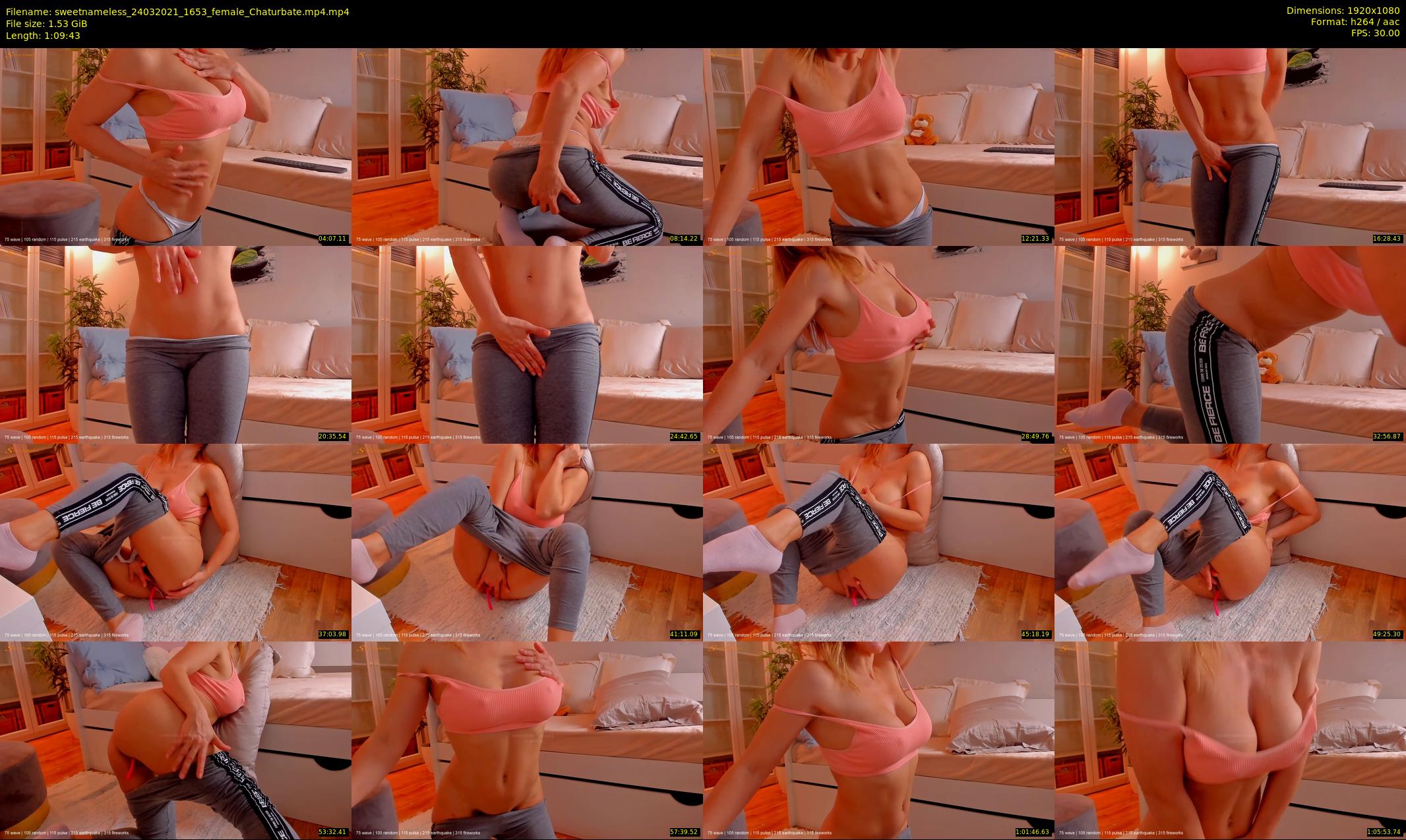sweetnameless — 70 minute Chaturbate couple cam show recording, 1080p, Mar 24, 2021