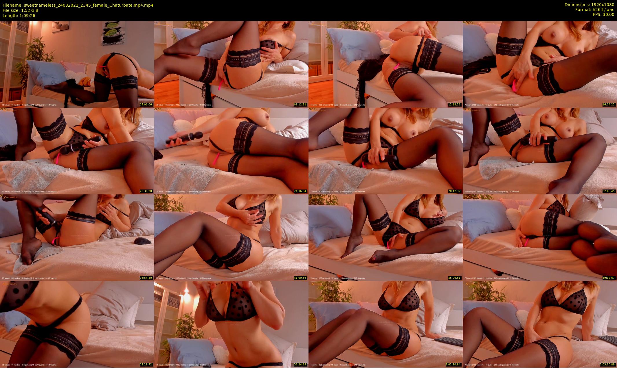 sweetnameless — 70 minute Chaturbate couple cam show recording, 1080p, Mar 24, 2021