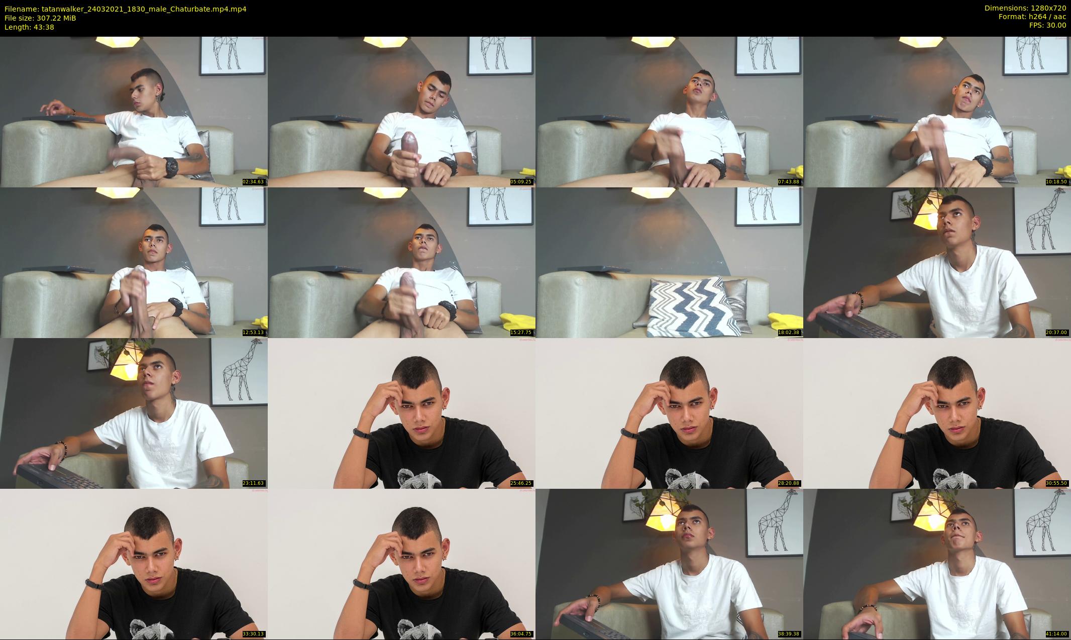 tatanwalker — 44 minute Chaturbate male cam show recording, 720p, Mar 24, 2021