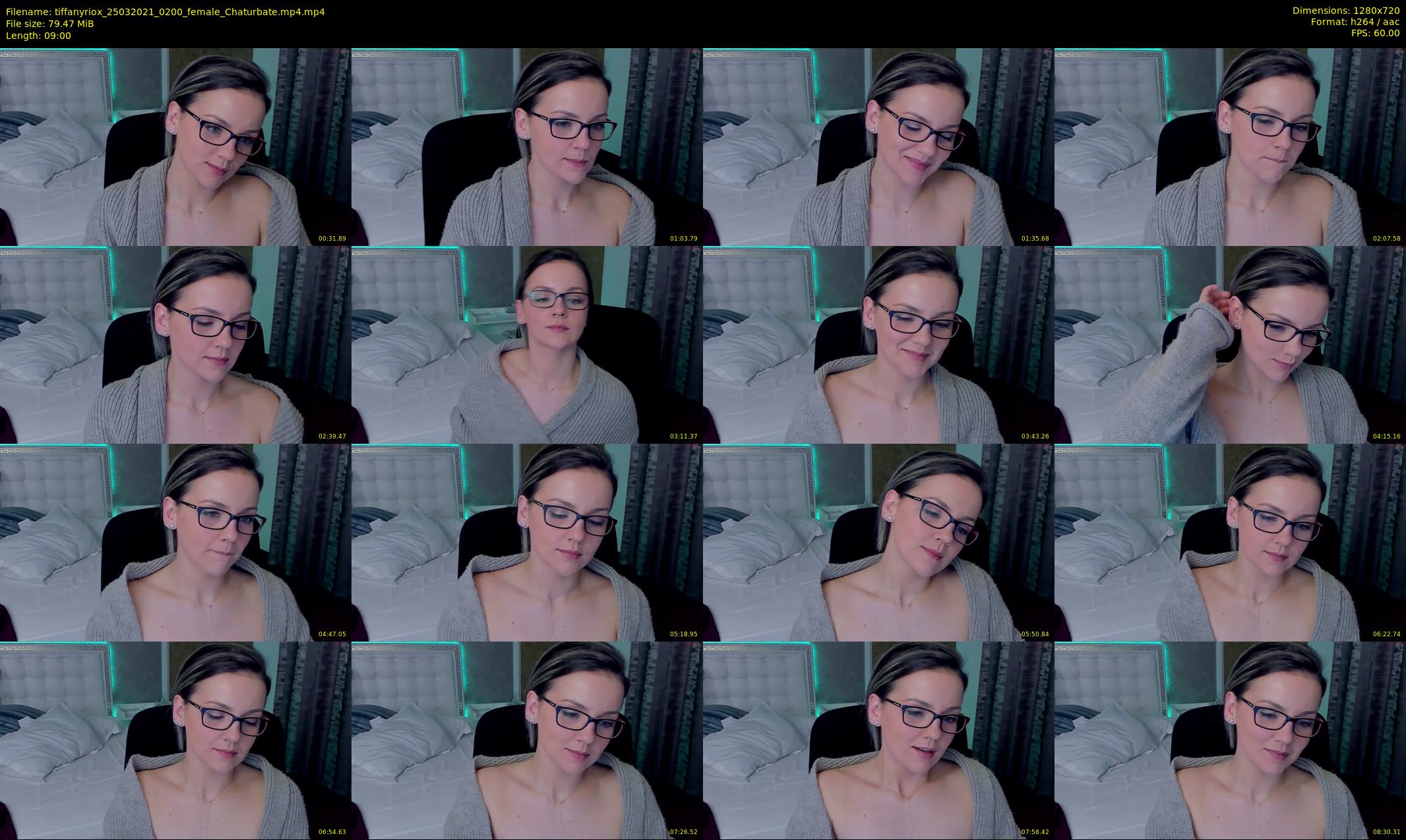 tiffanyriox — 9 minute Chaturbate female cam show recording, 720p, Mar 25, 2021