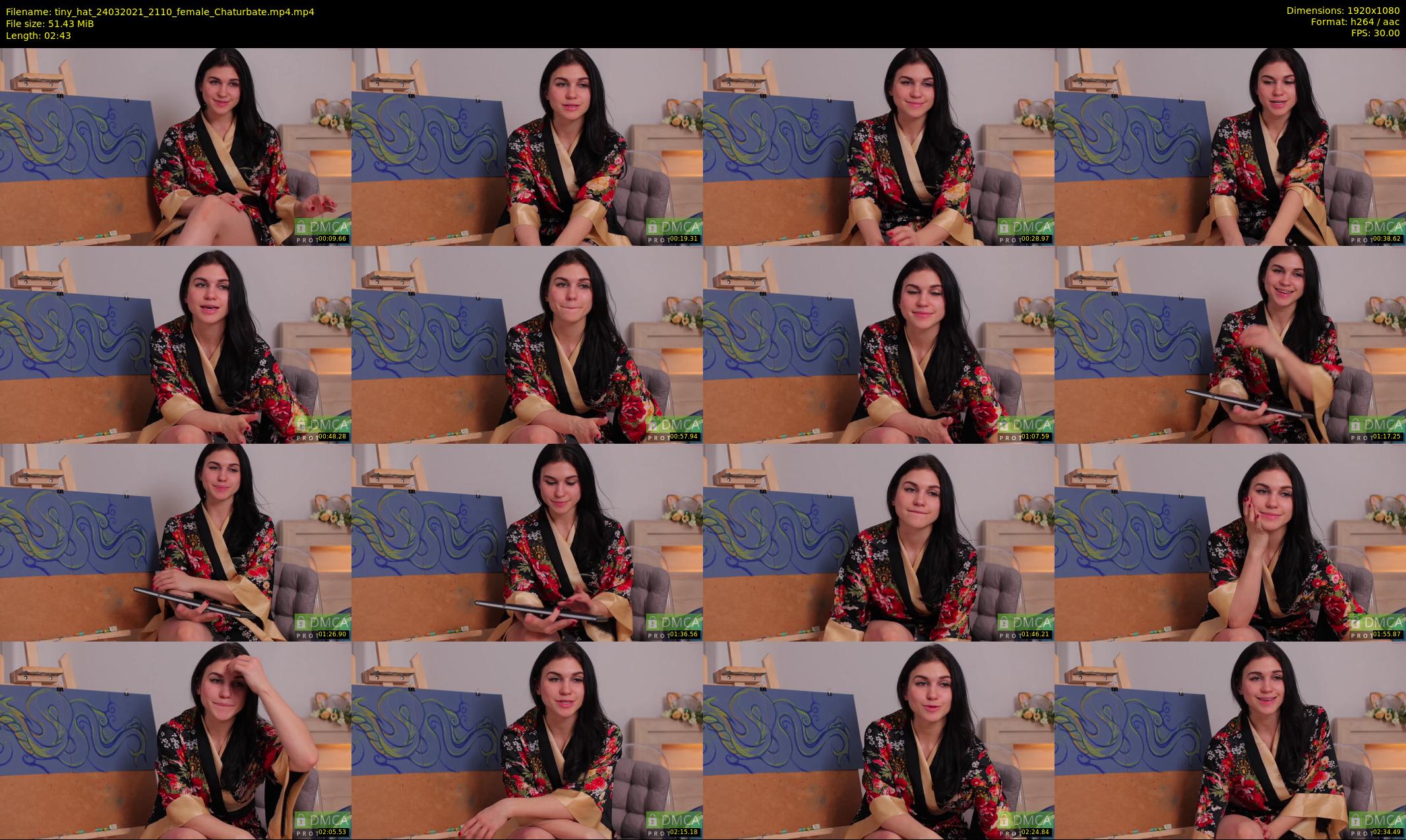 tiny_hat — 3 minute Chaturbate female cam show recording, 1080p, Mar 24, 2021