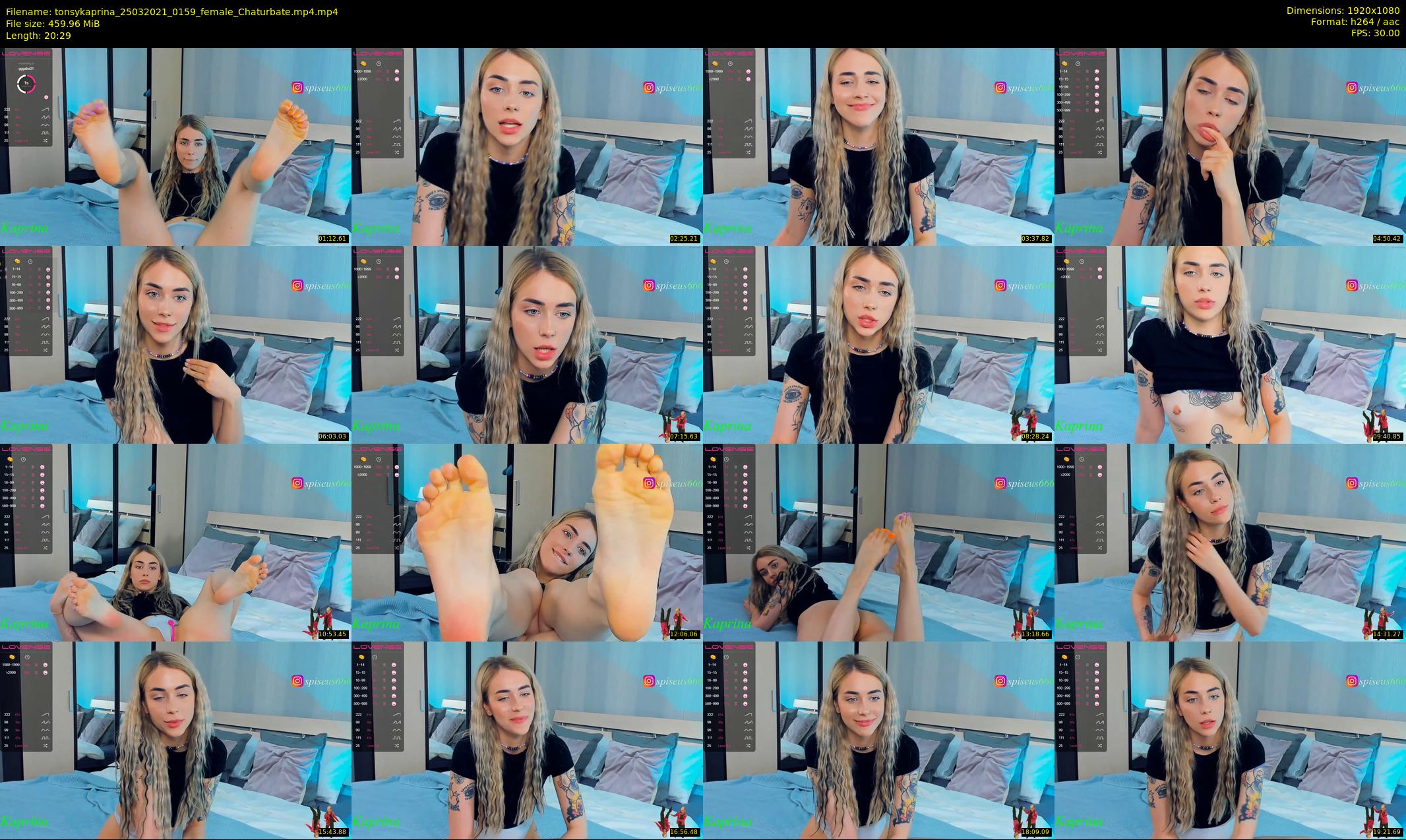 tonsykaprina — 21 minute Chaturbate couple cam show recording, 1080p, Mar 25, 2021