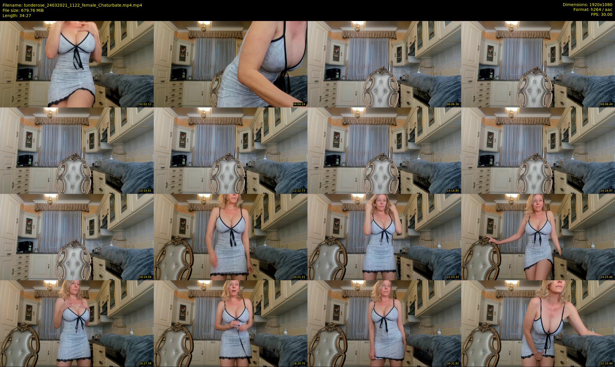 tunderose — 35 minute Chaturbate female cam show recording, 1080p, Mar 24, 2021