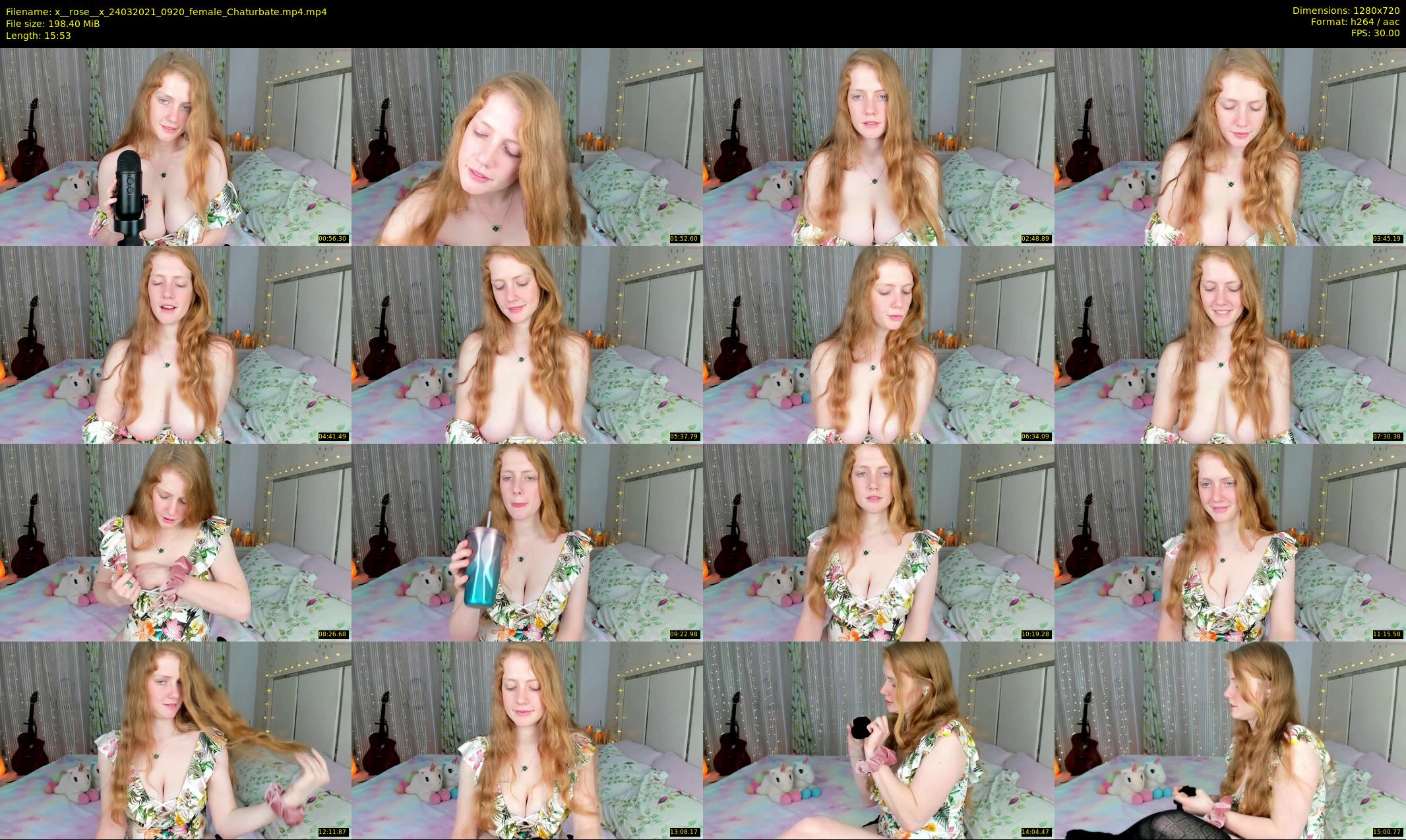 x__rose__x — 16 minute Chaturbate female cam show recording, 720p, Mar 24, 2021