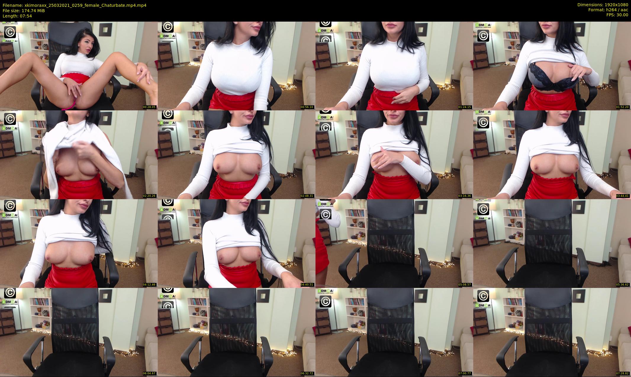 xkimoraxx — 8 minute Chaturbate female cam show recording, 1080p, Mar 25, 2021