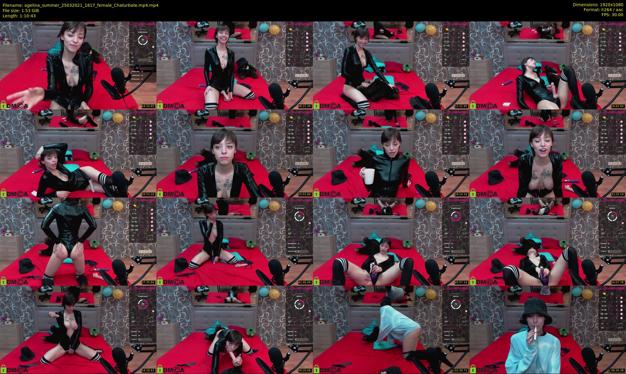 agelina_summer — 71 minute Chaturbate female cam show recording, 1080p, Mar 25, 2021