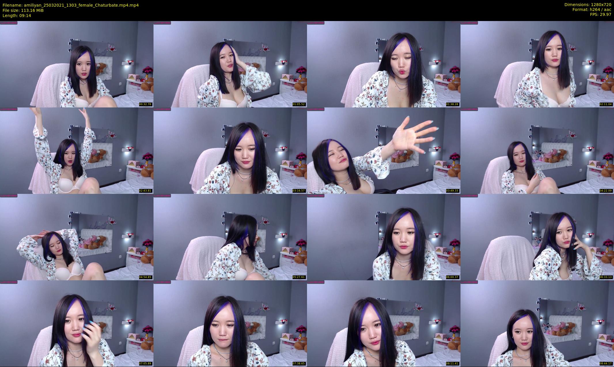 amiliyan — 10 minute Chaturbate female cam show recording, 720p, Mar 25, 2021