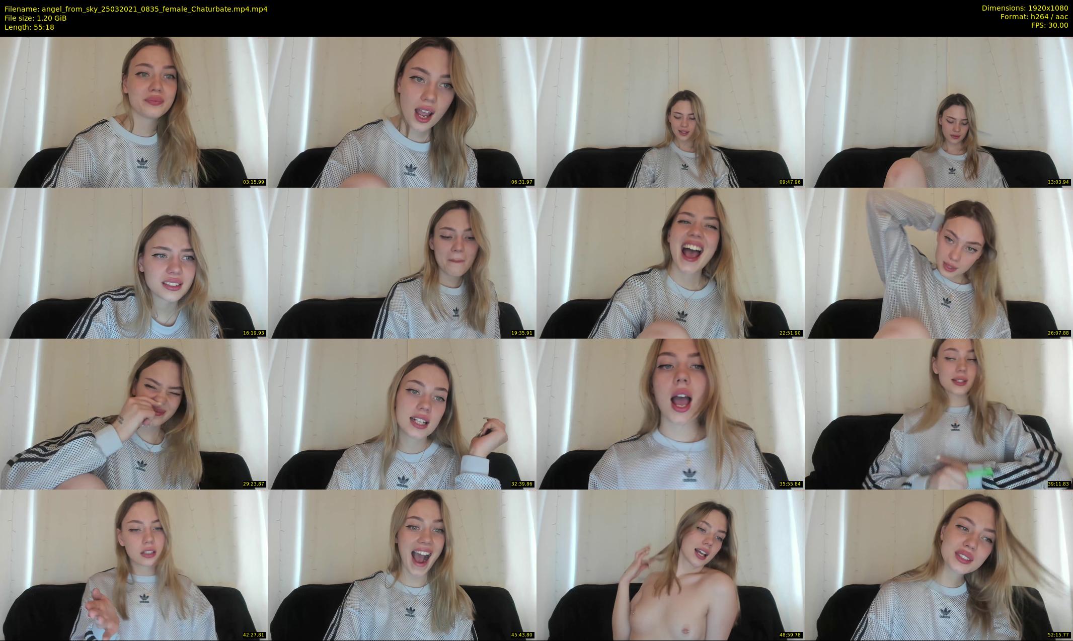 angel_from_sky — 56 minute Chaturbate female cam show recording, 1080p, Mar 25, 2021