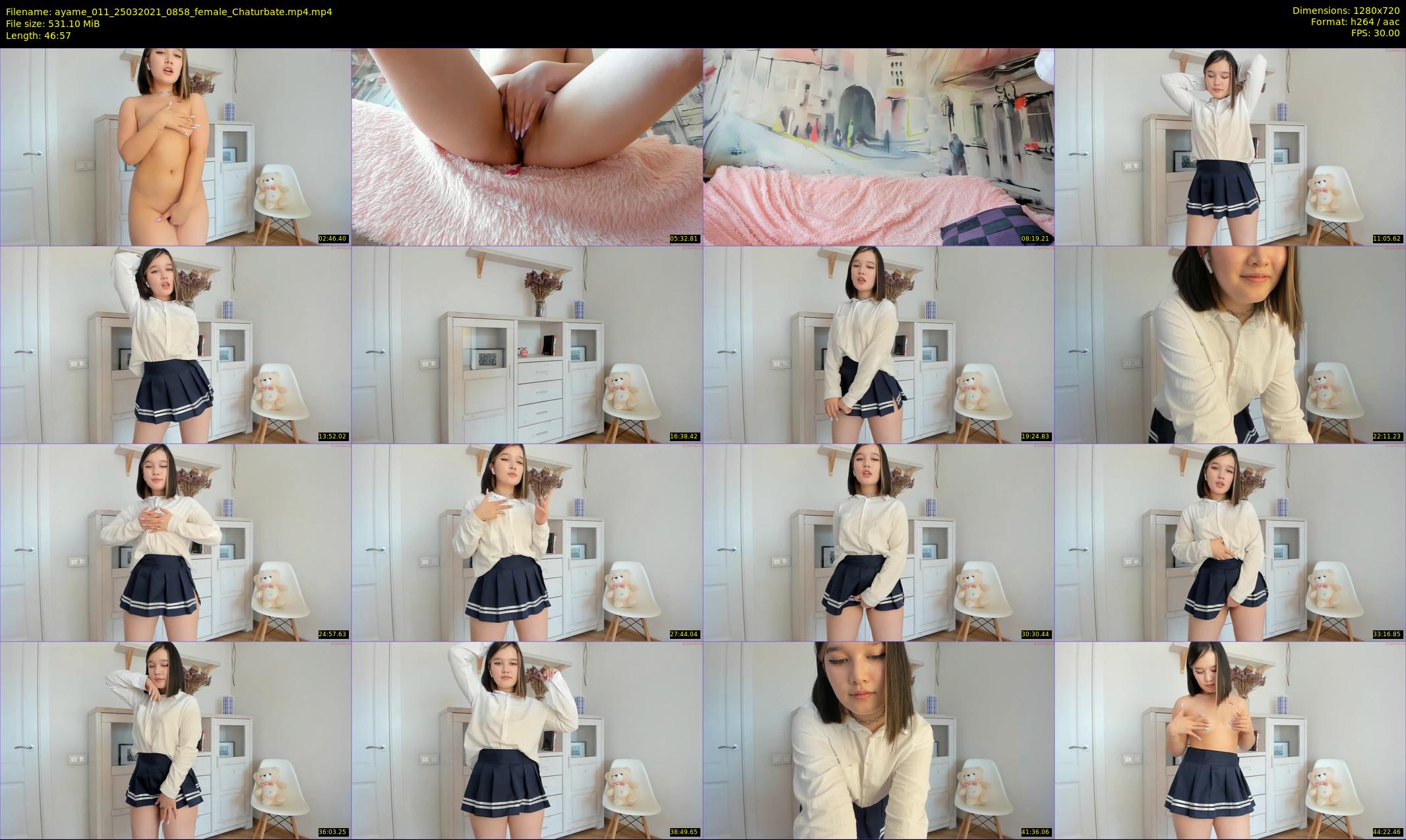 ayame_011 — 47 minute Chaturbate female cam show recording, 720p, Mar 25, 2021