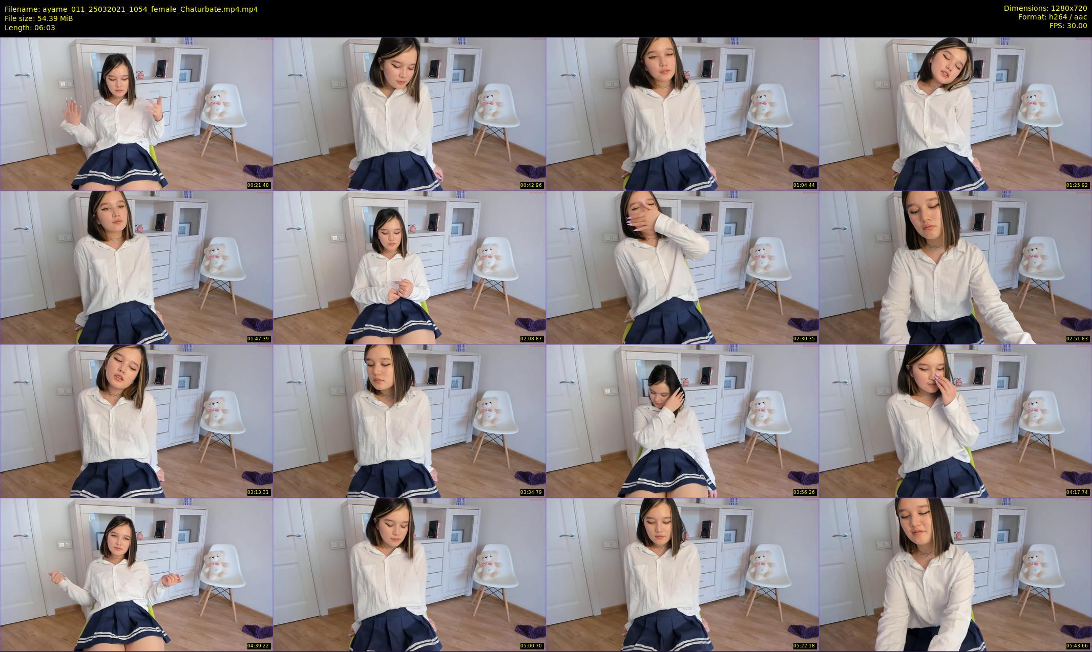 ayame_011 — 7 minute Chaturbate female cam show recording, 720p, Mar 25, 2021