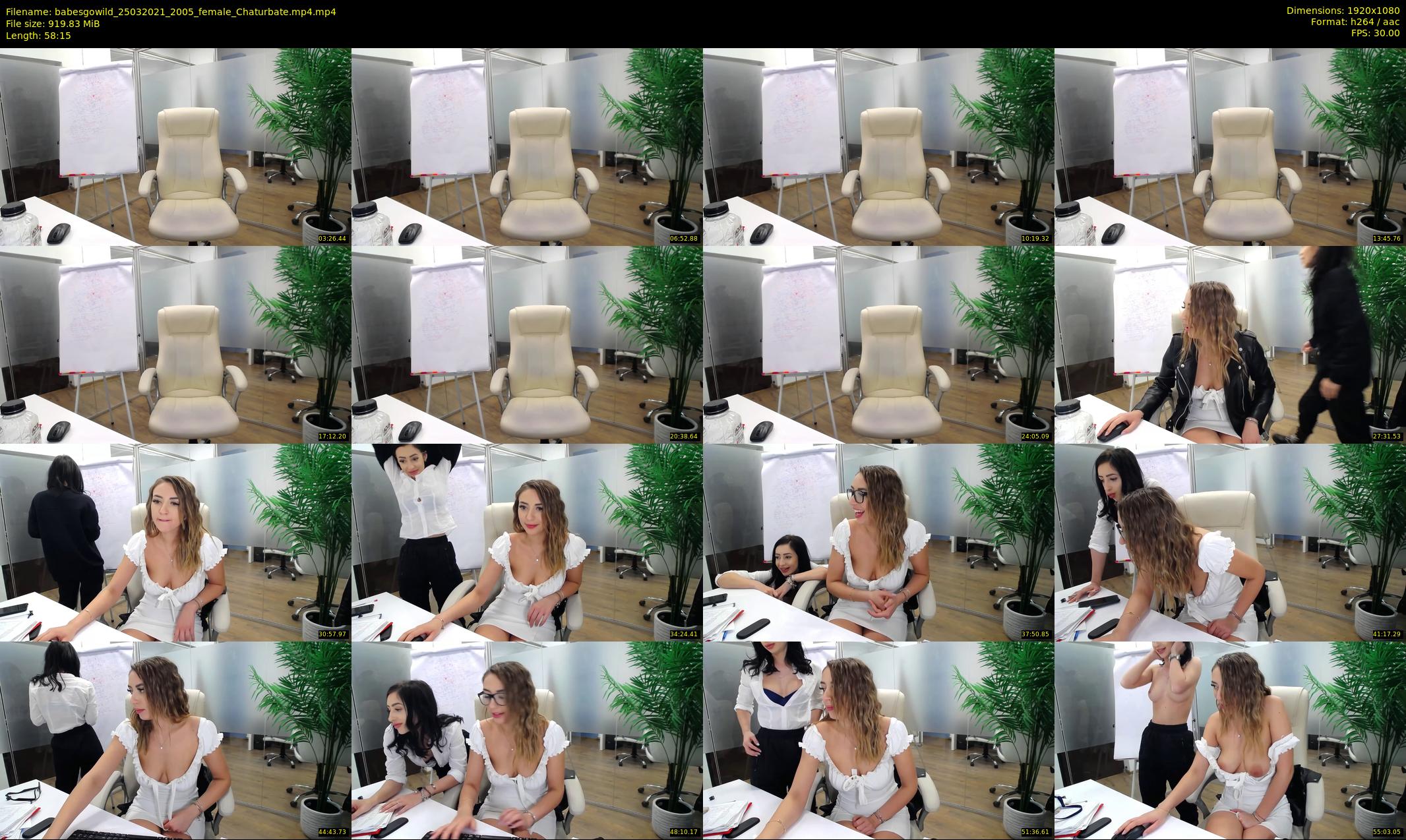 babesgowild — 59 minute Chaturbate couple cam show recording, 1080p, Mar 25, 2021