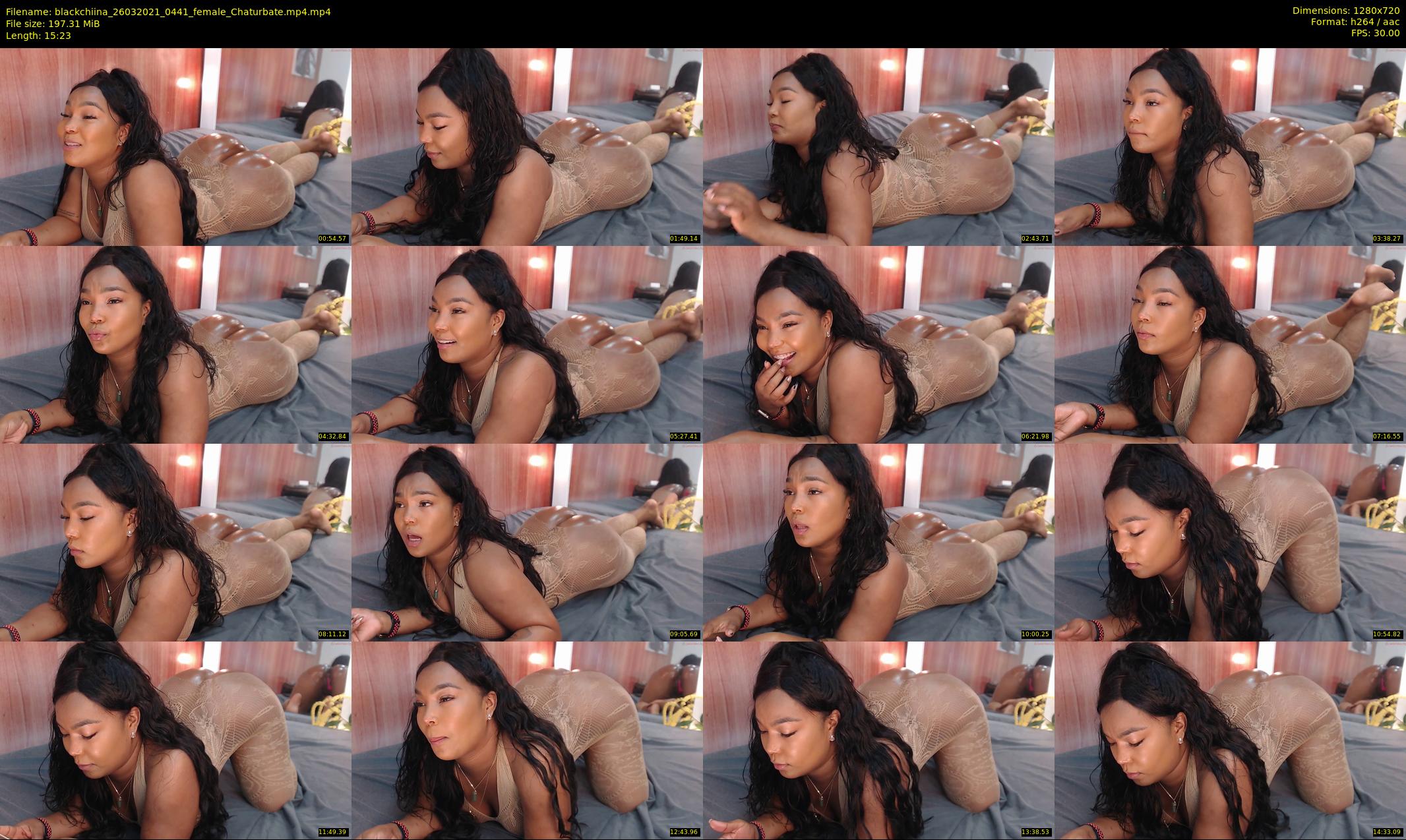 blackchiina — 16 minute Chaturbate female cam show recording, 720p, Mar 26, 2021