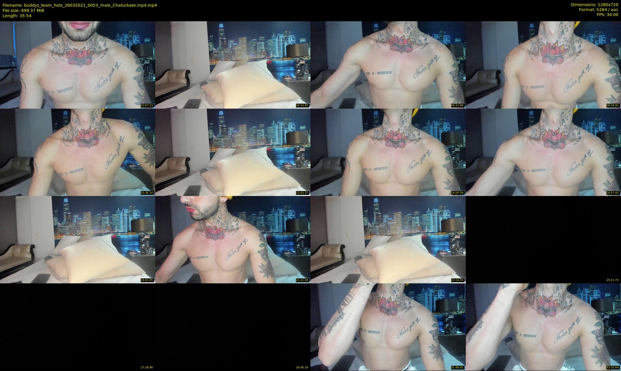 buddys_team_hots — 36 minute Chaturbate couple cam show recording, 720p, Mar 26, 2021