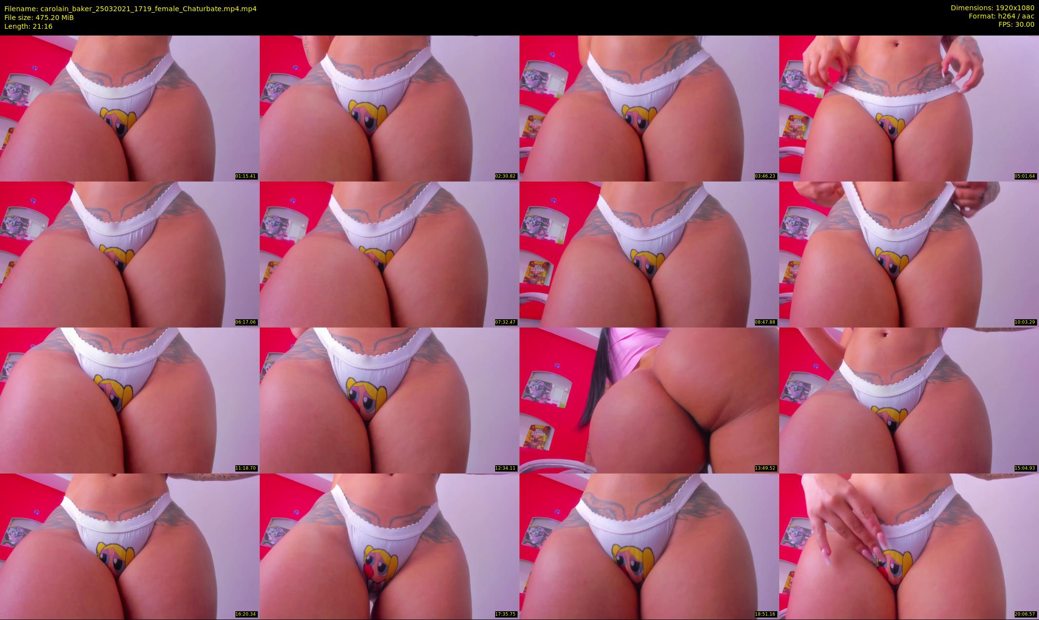 carolain_baker — 22 minute Chaturbate female cam show recording, 1080p, Mar 25, 2021