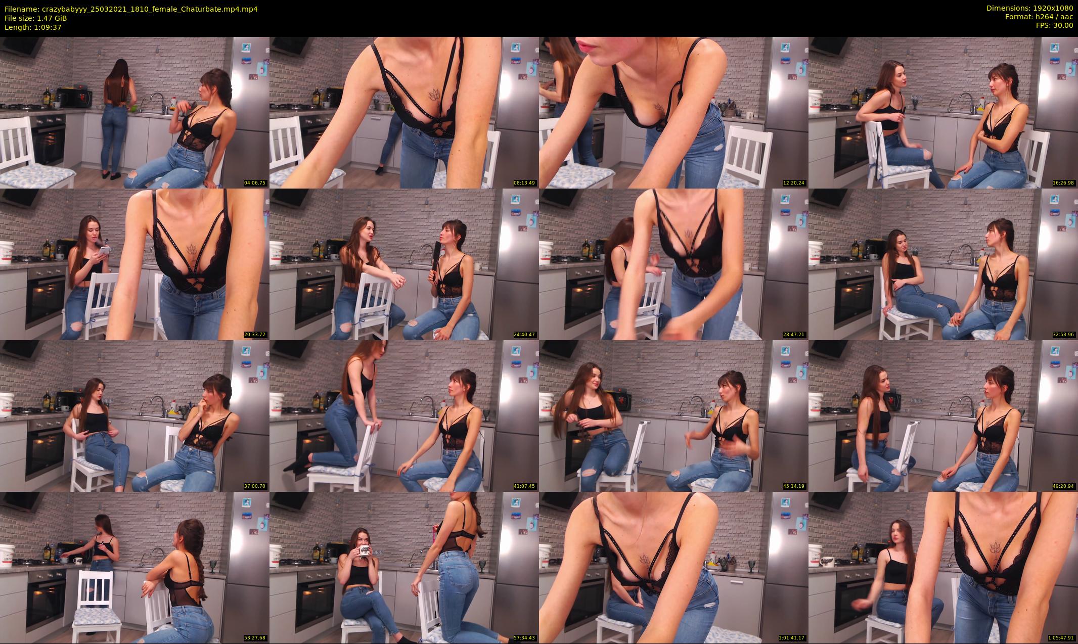 crazybabyyy — 70 minute Chaturbate couple cam show recording, 1080p, Mar 25, 2021
