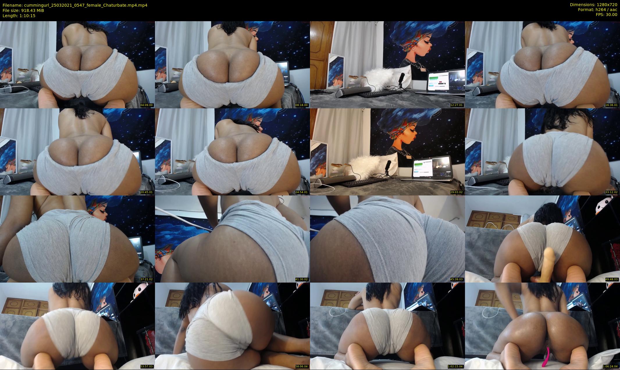 cummingurl — 71 minute Chaturbate couple cam show recording, 720p, Mar 25, 2021