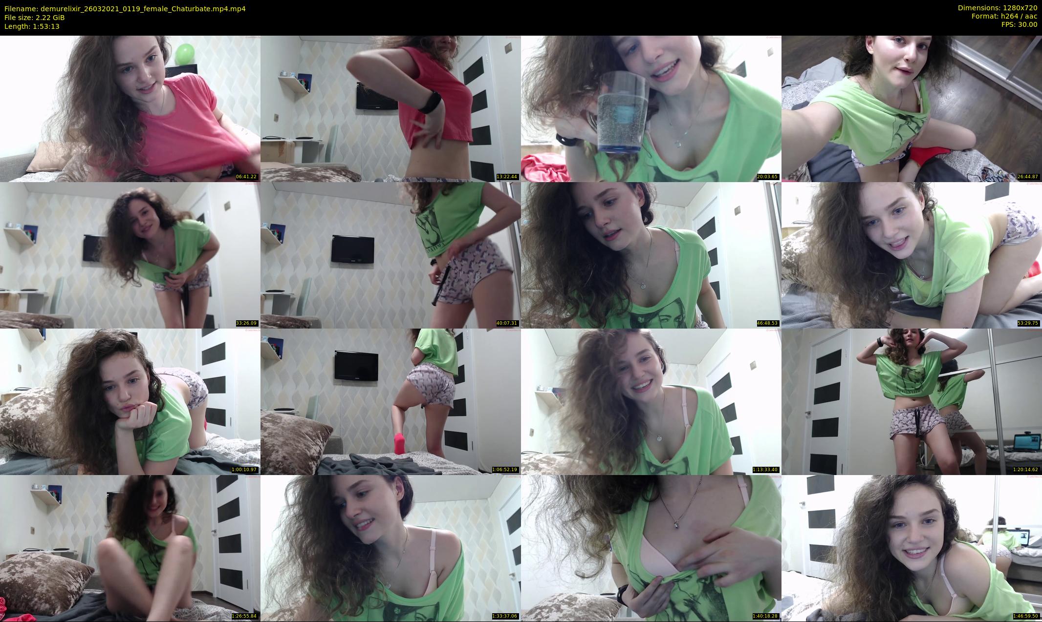 demurelixir — 114 minute Chaturbate female cam show recording, 720p, Mar 26, 2021