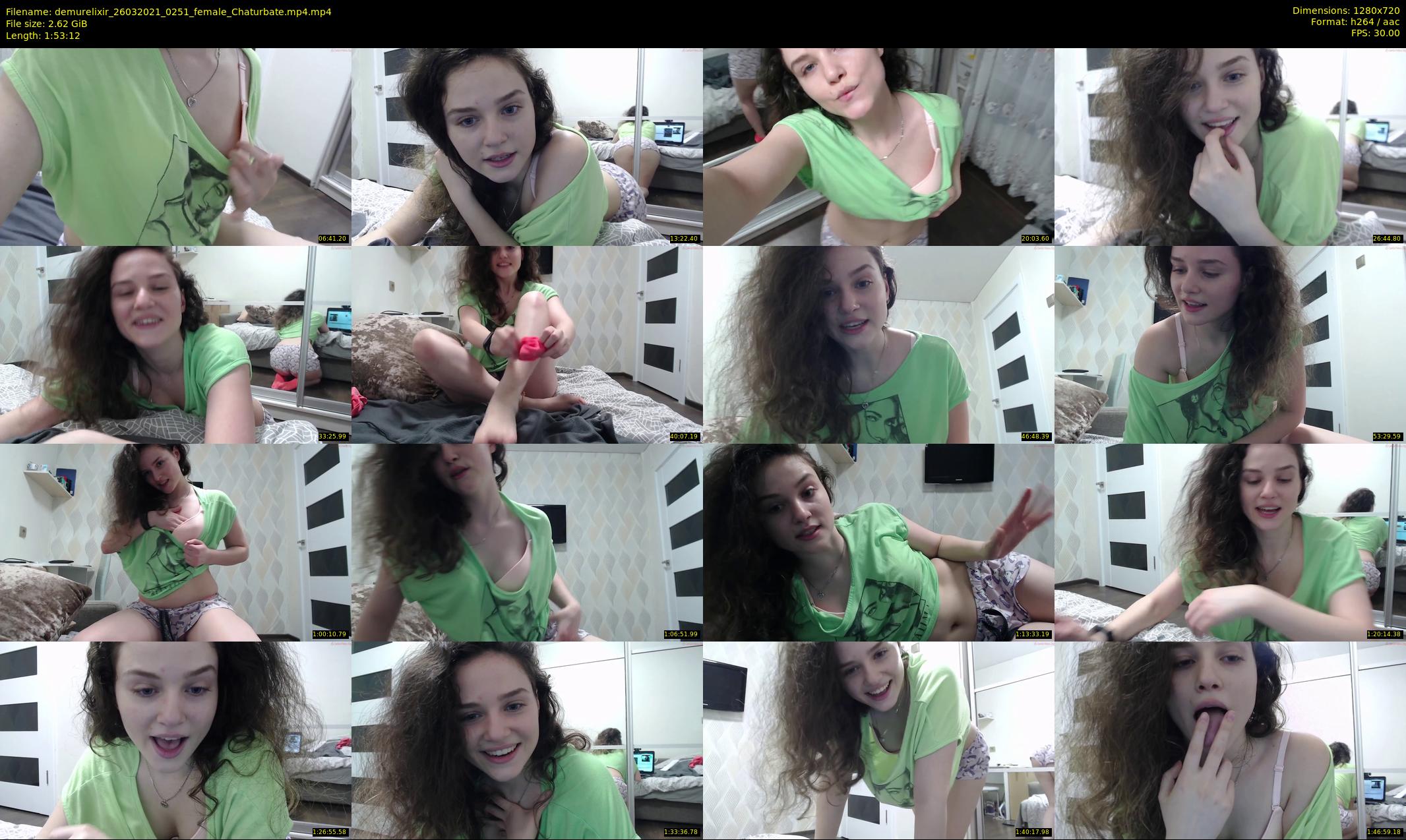 demurelixir — 114 minute Chaturbate female cam show recording, 720p, Mar 26, 2021