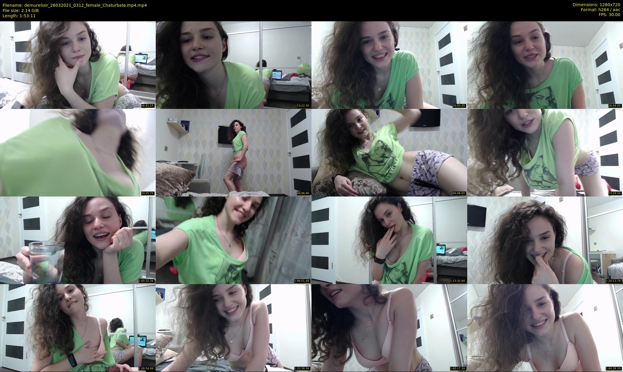 demurelixir — 114 minute Chaturbate female cam show recording, 720p, Mar 26, 2021