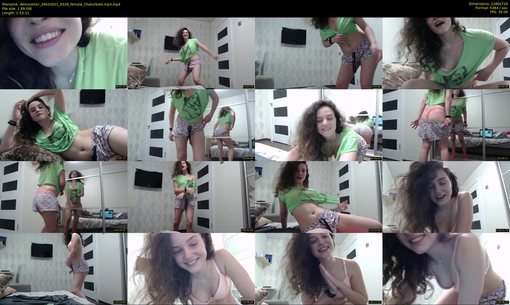 demurelixir — 114 minute Chaturbate female cam show recording, 720p, Mar 26, 2021