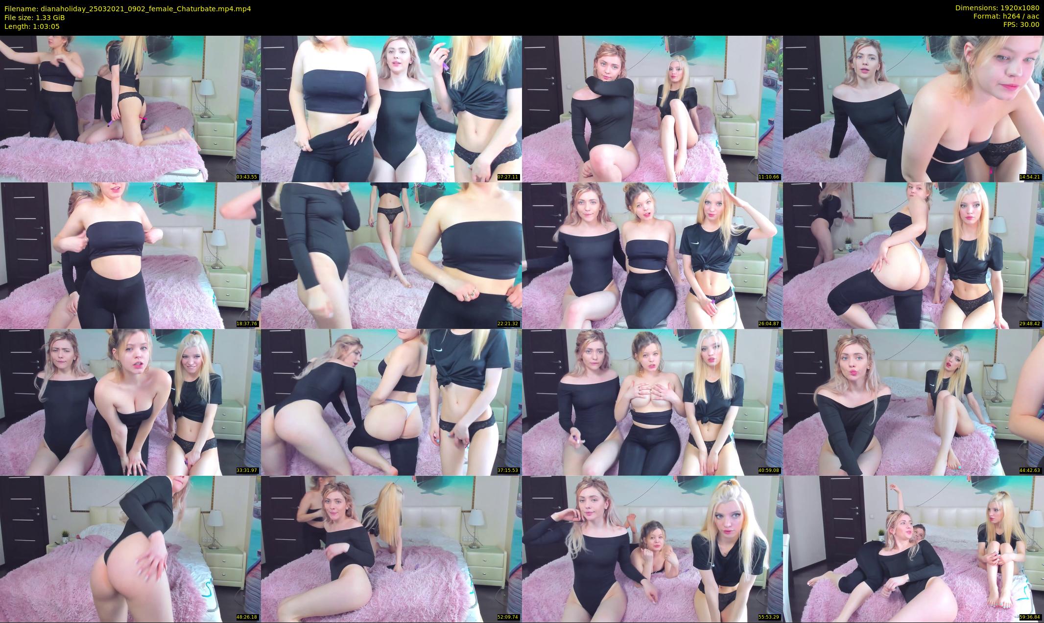 dianaholiday — 64 minute Chaturbate female cam show recording, 1080p, Mar 25, 2021
