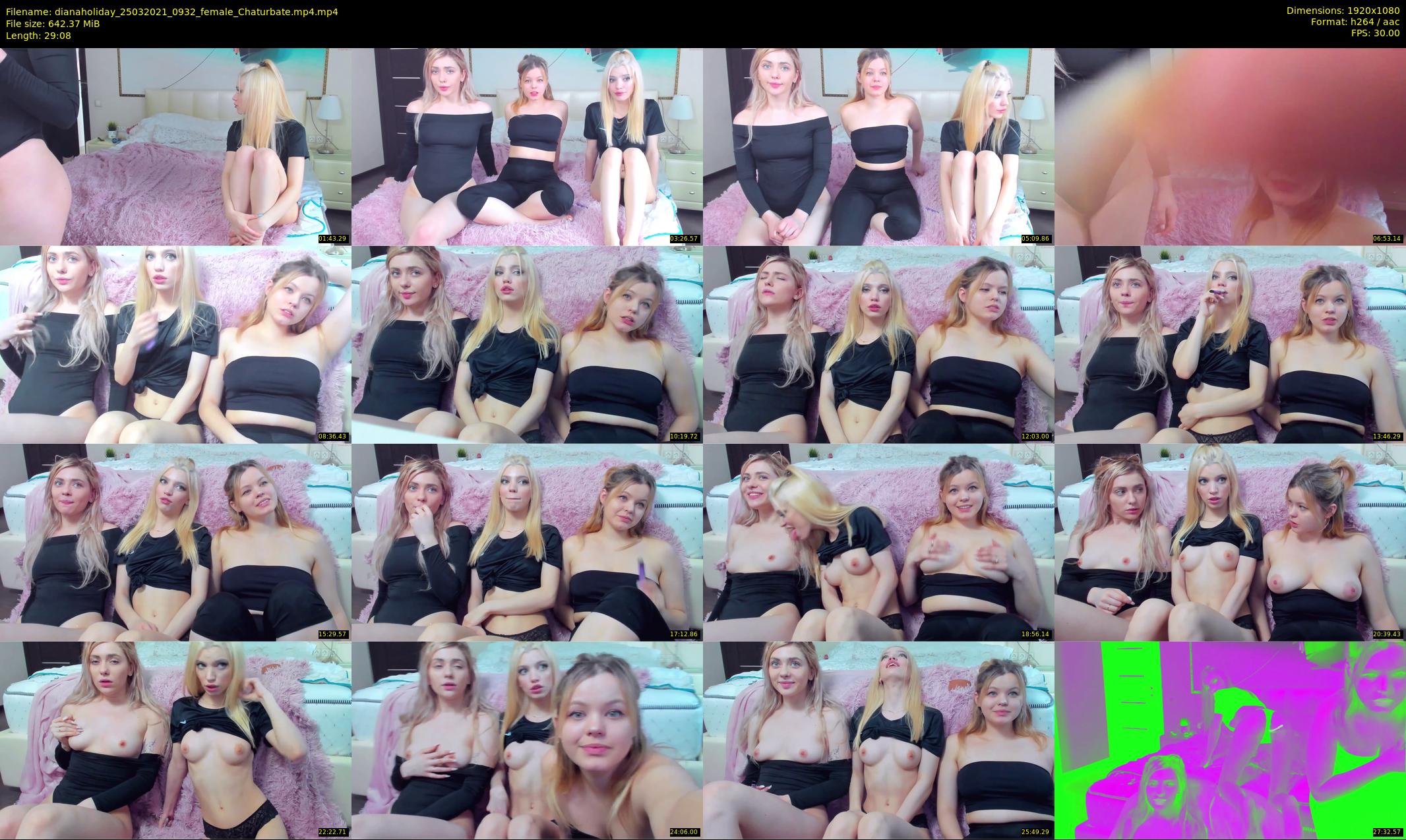 dianaholiday — 30 minute Chaturbate female cam show recording, 1080p, Mar 25, 2021