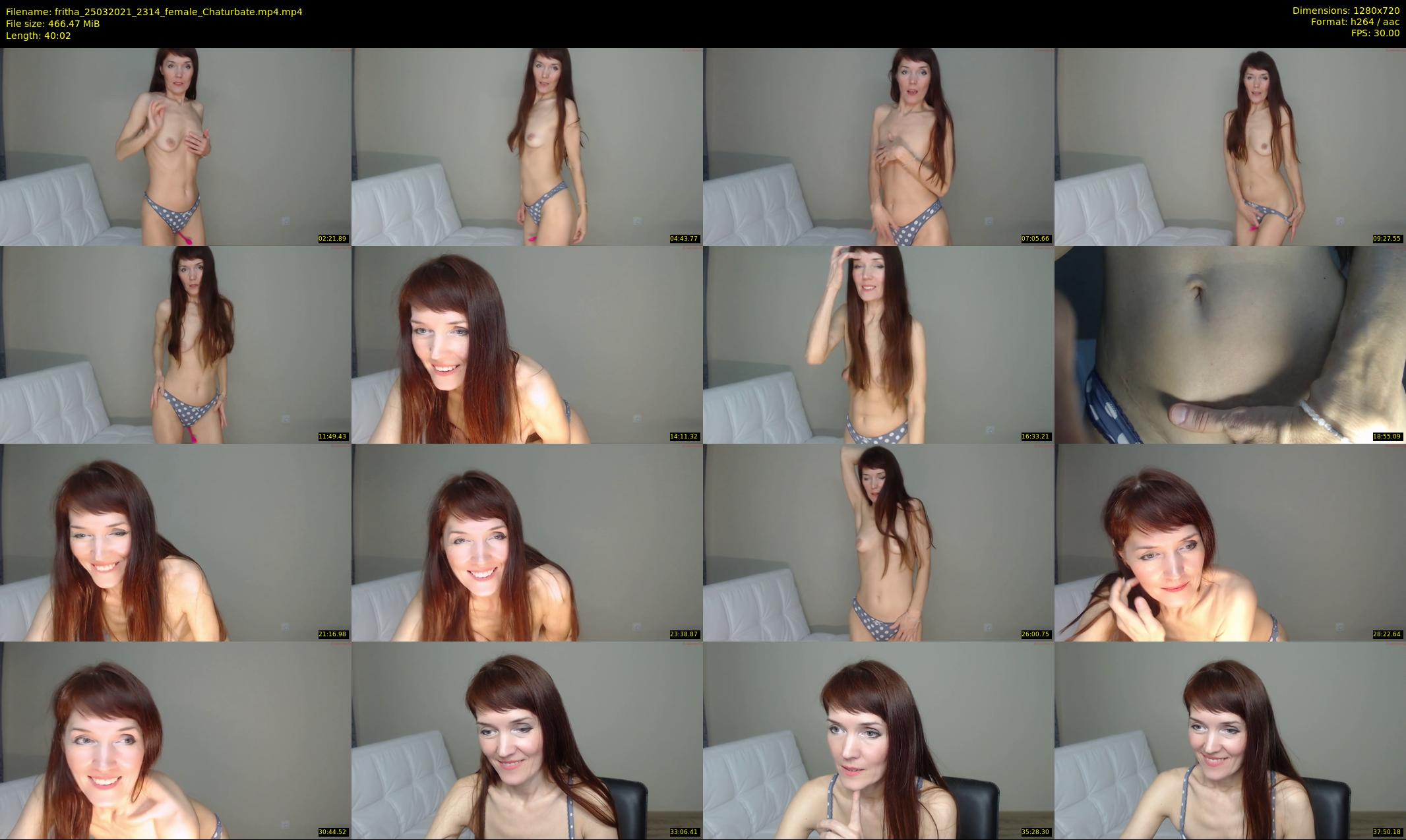 fritha — 41 minute Chaturbate female cam show recording, 720p, Mar 25, 2021