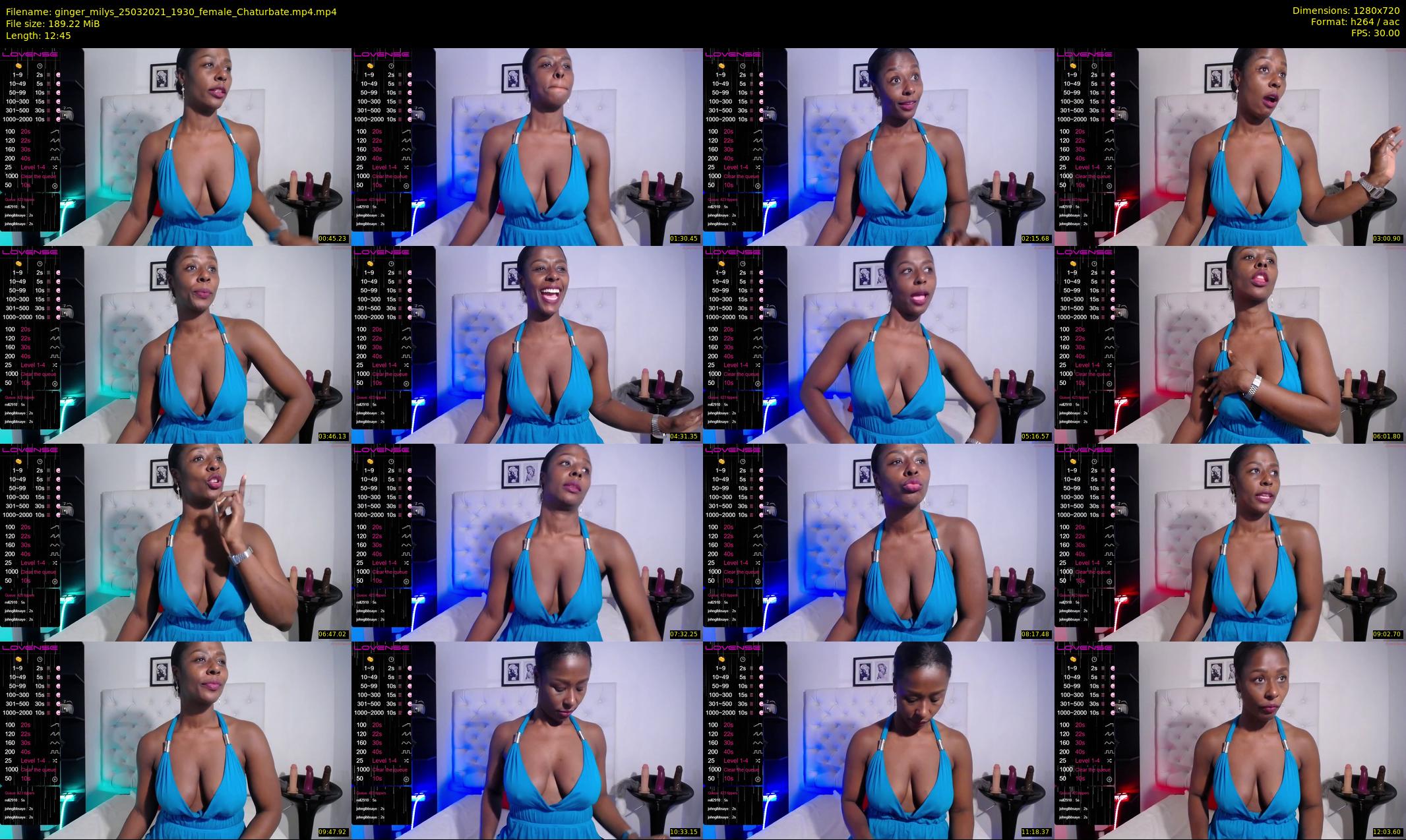 ginger_milys — 13 minute Chaturbate female cam show recording, 720p, Mar 25, 2021