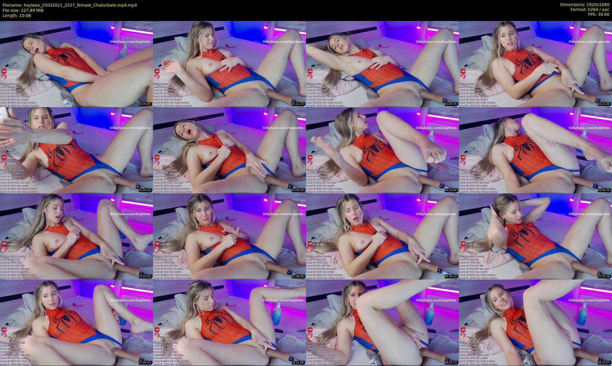 hayleex — 11 minute Chaturbate female cam show recording, 1080p, Mar 25, 2021