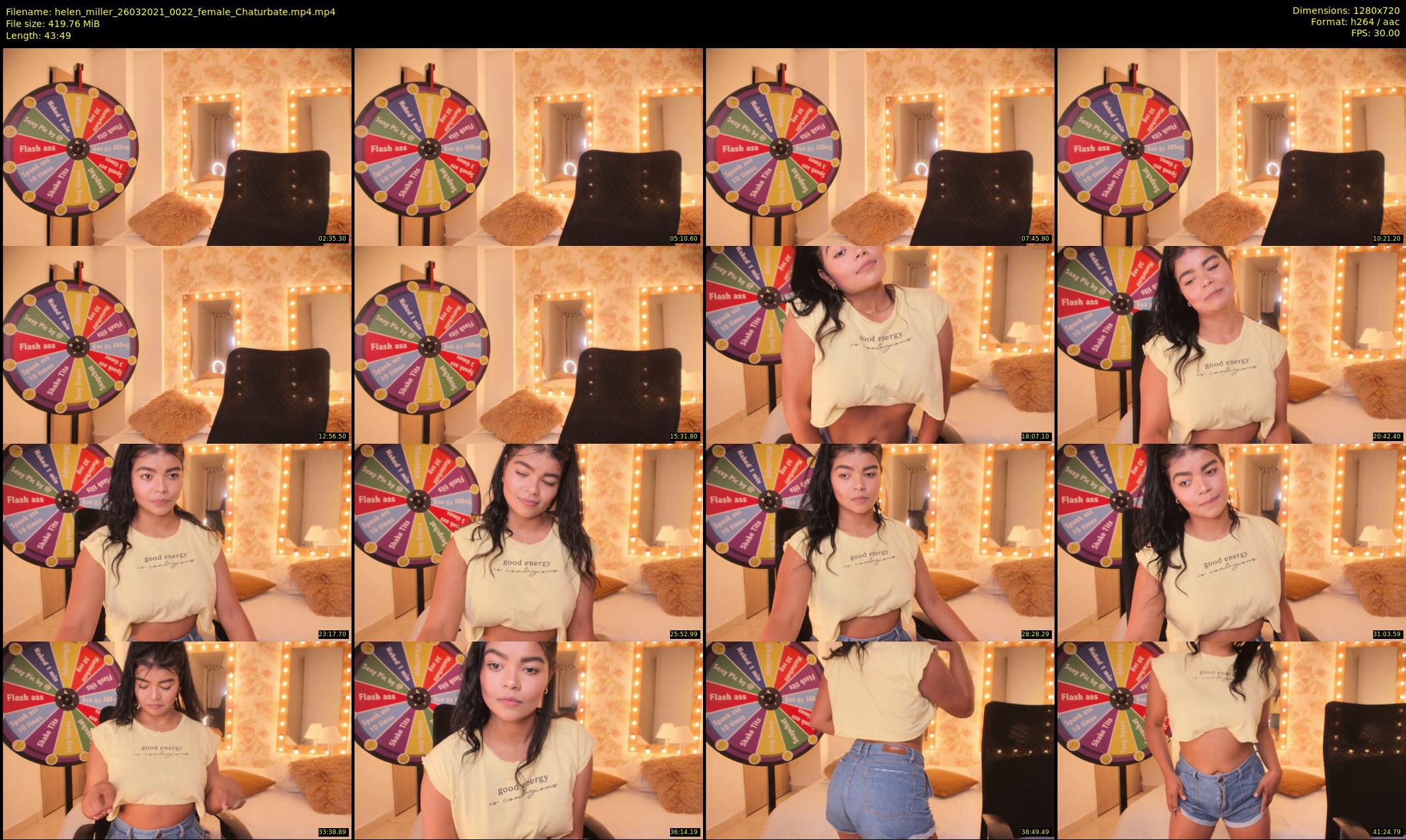 helen_miller — 44 minute Chaturbate female cam show recording, 720p, Mar 26, 2021