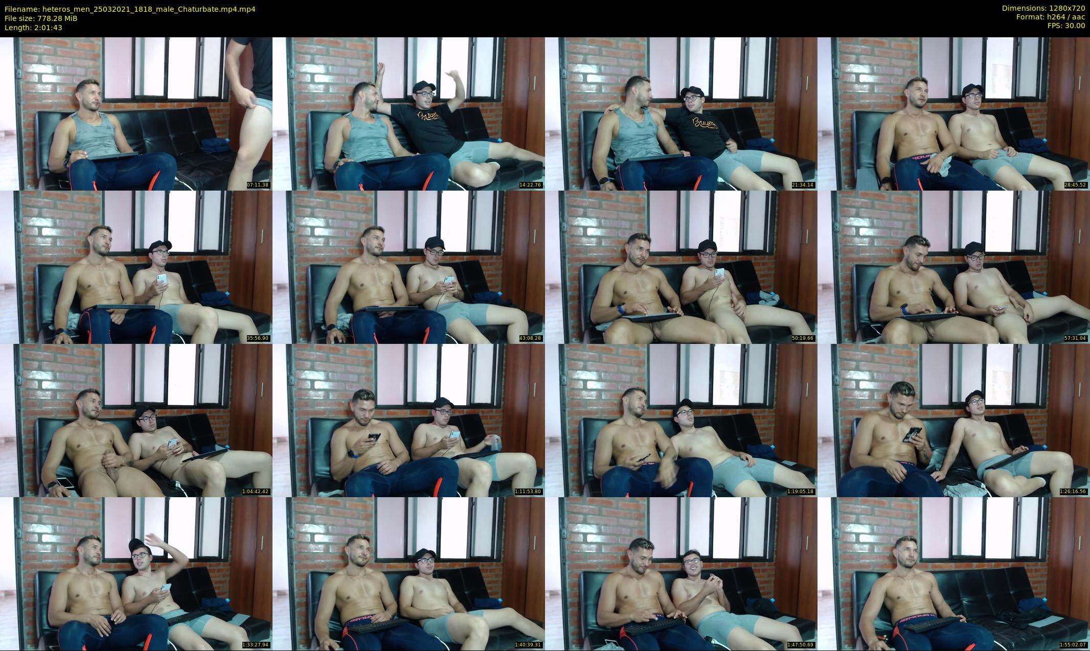 heteros_men — 122 minute Chaturbate male cam show recording, 720p, Mar 25, 2021