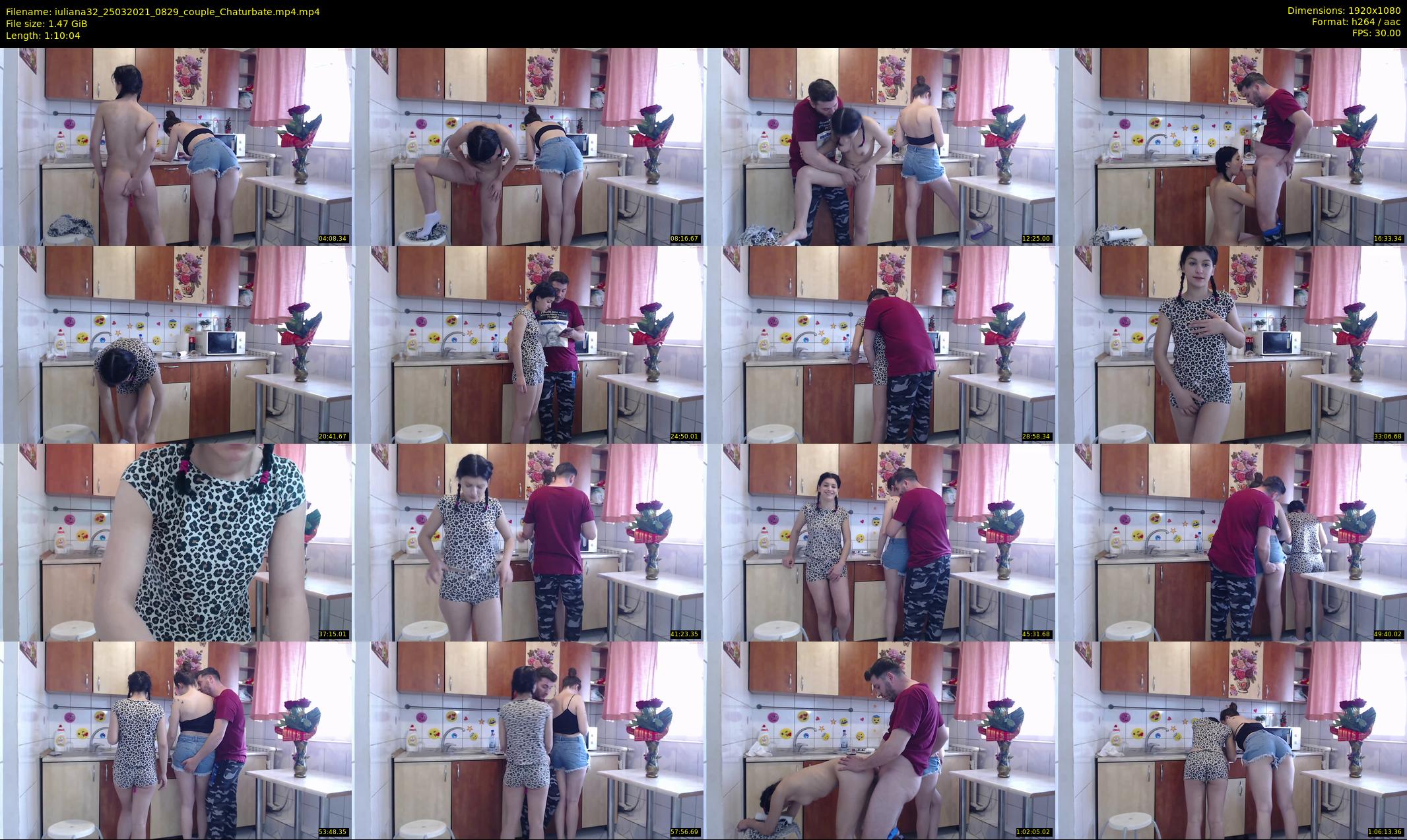 iuliana32 — 71 minute Chaturbate couple cam show recording, 1080p, Mar 25, 2021