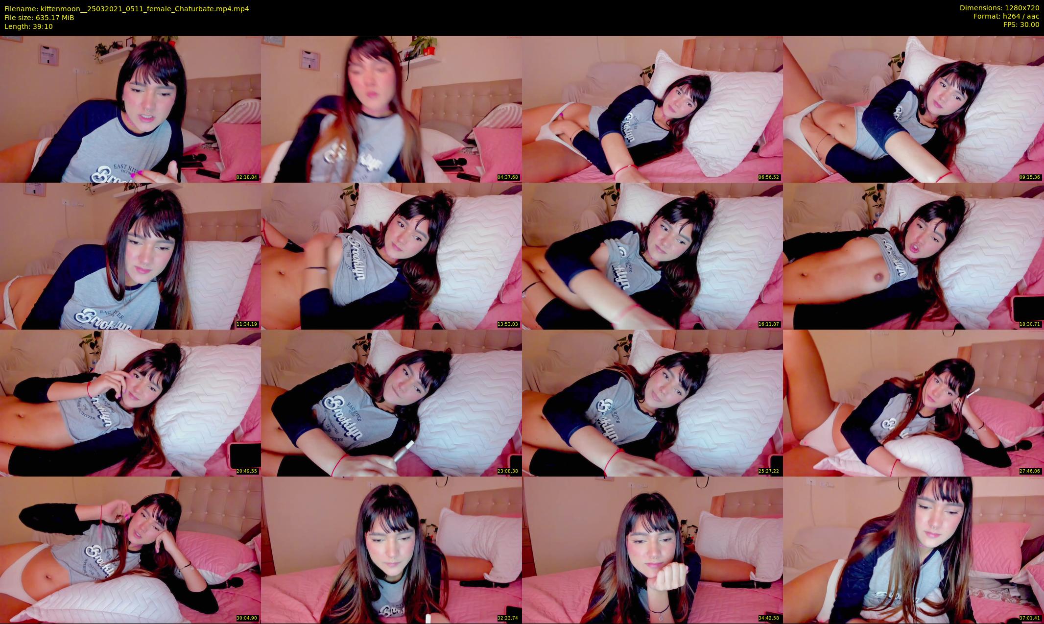 kittenmoon_ — 40 minute Chaturbate female cam show recording, 720p, Mar 25, 2021