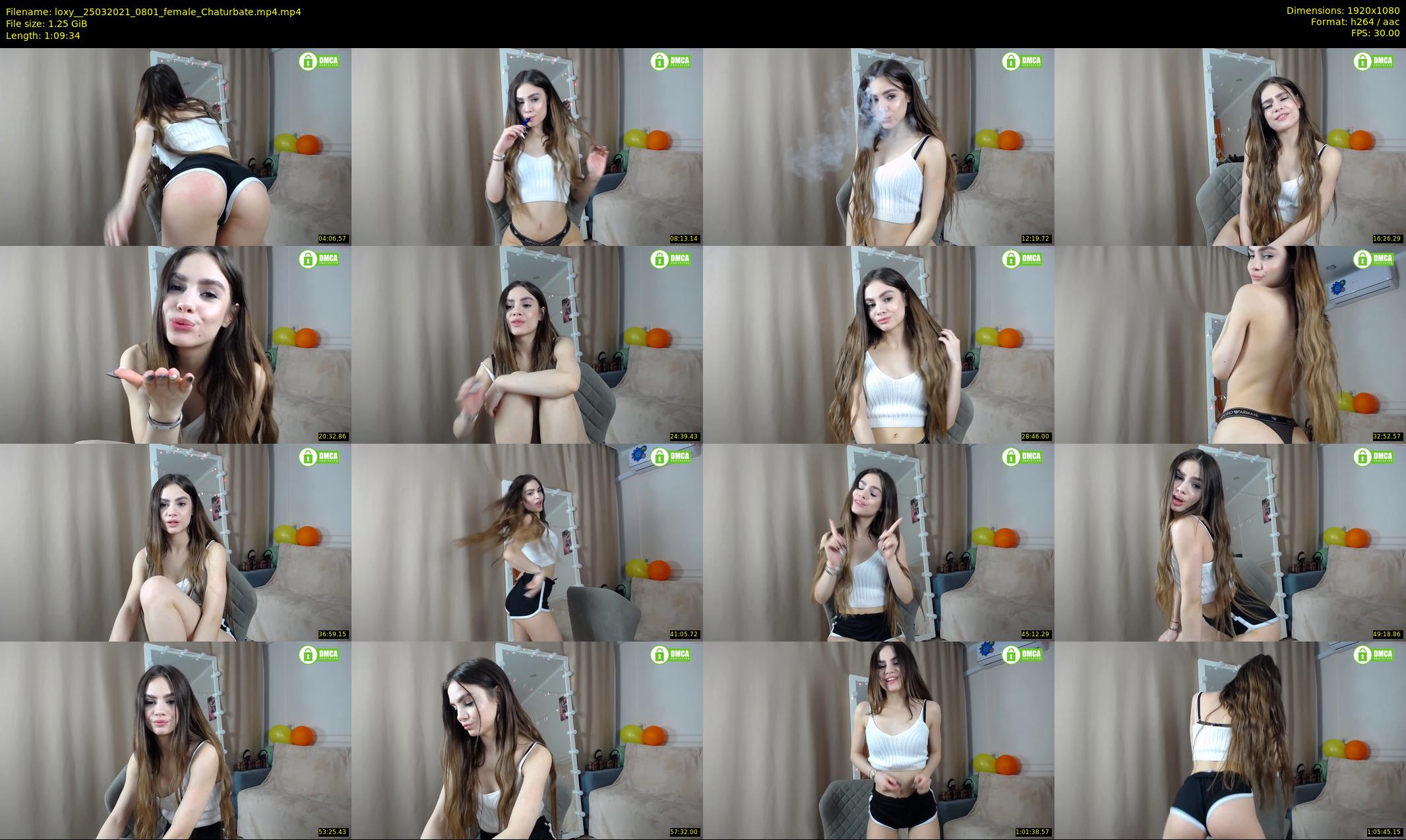 loxy_ — 70 minute Chaturbate female cam show recording, 1080p, Mar 25, 2021