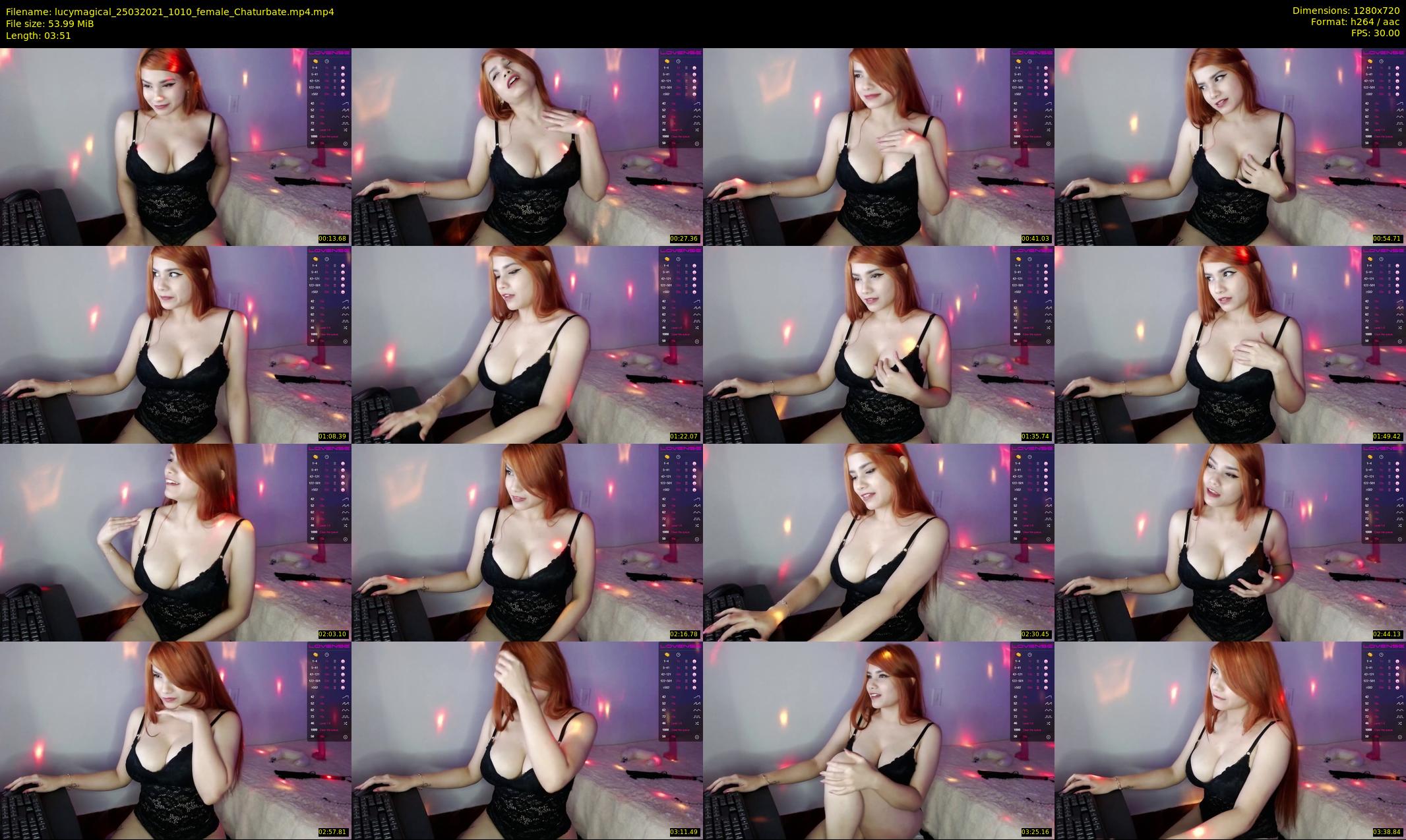 lucymagical — 4 minute Chaturbate female cam show recording, 720p, Mar 25, 2021