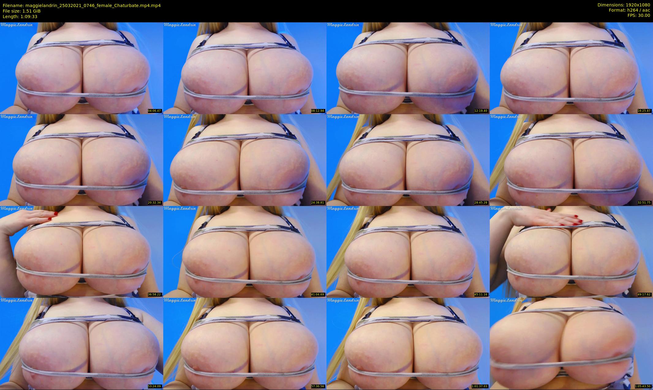 maggielandrin — 70 minute Chaturbate female cam show recording, 1080p, Mar 25, 2021