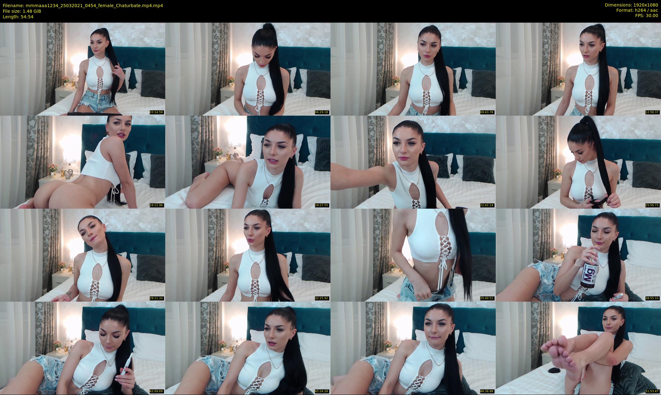 mmmaaa1234 — 55 minute Chaturbate female cam show recording, 1080p, Mar 25, 2021