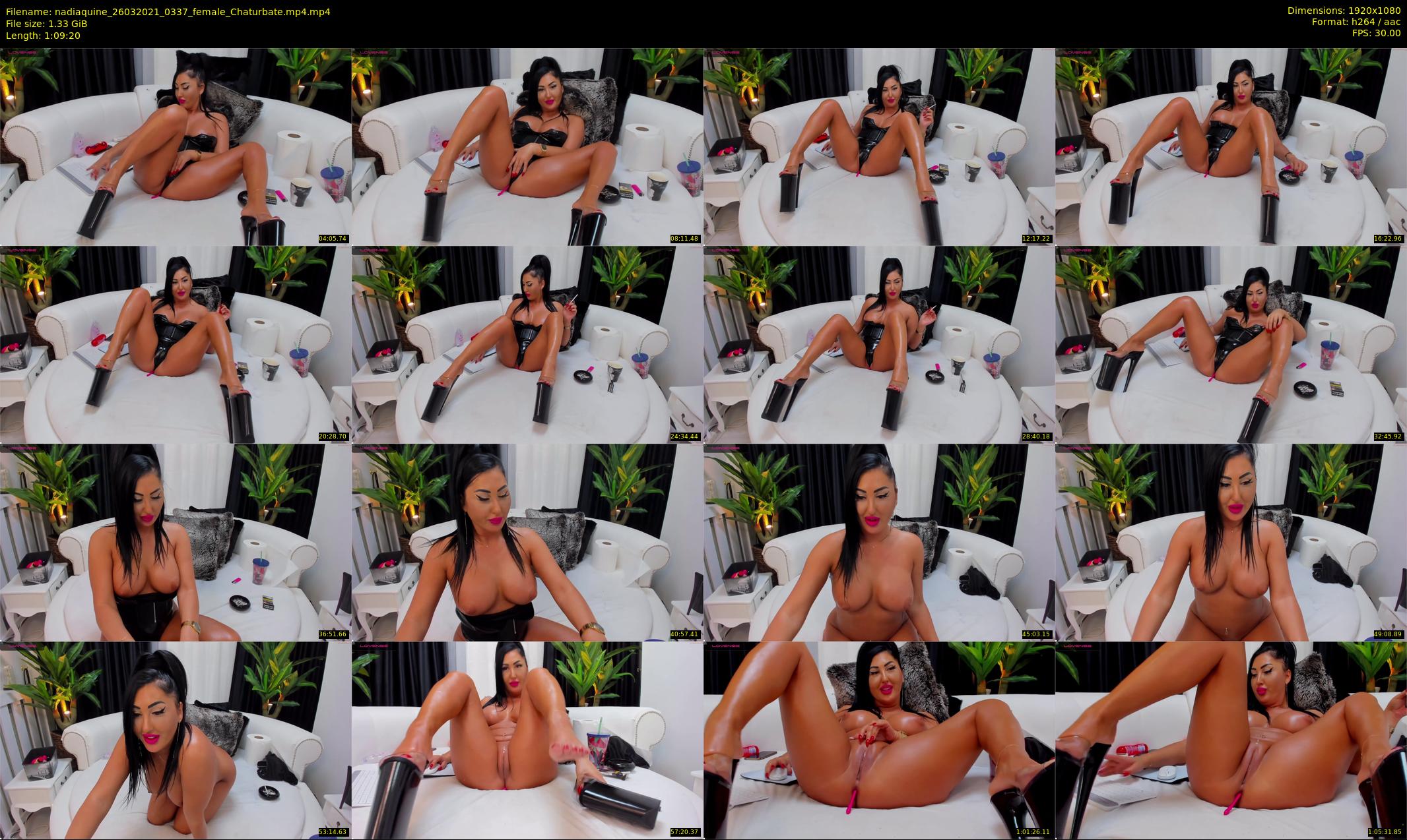 nadiaquine — 70 minute Chaturbate female cam show recording, 1080p, Mar 26, 2021