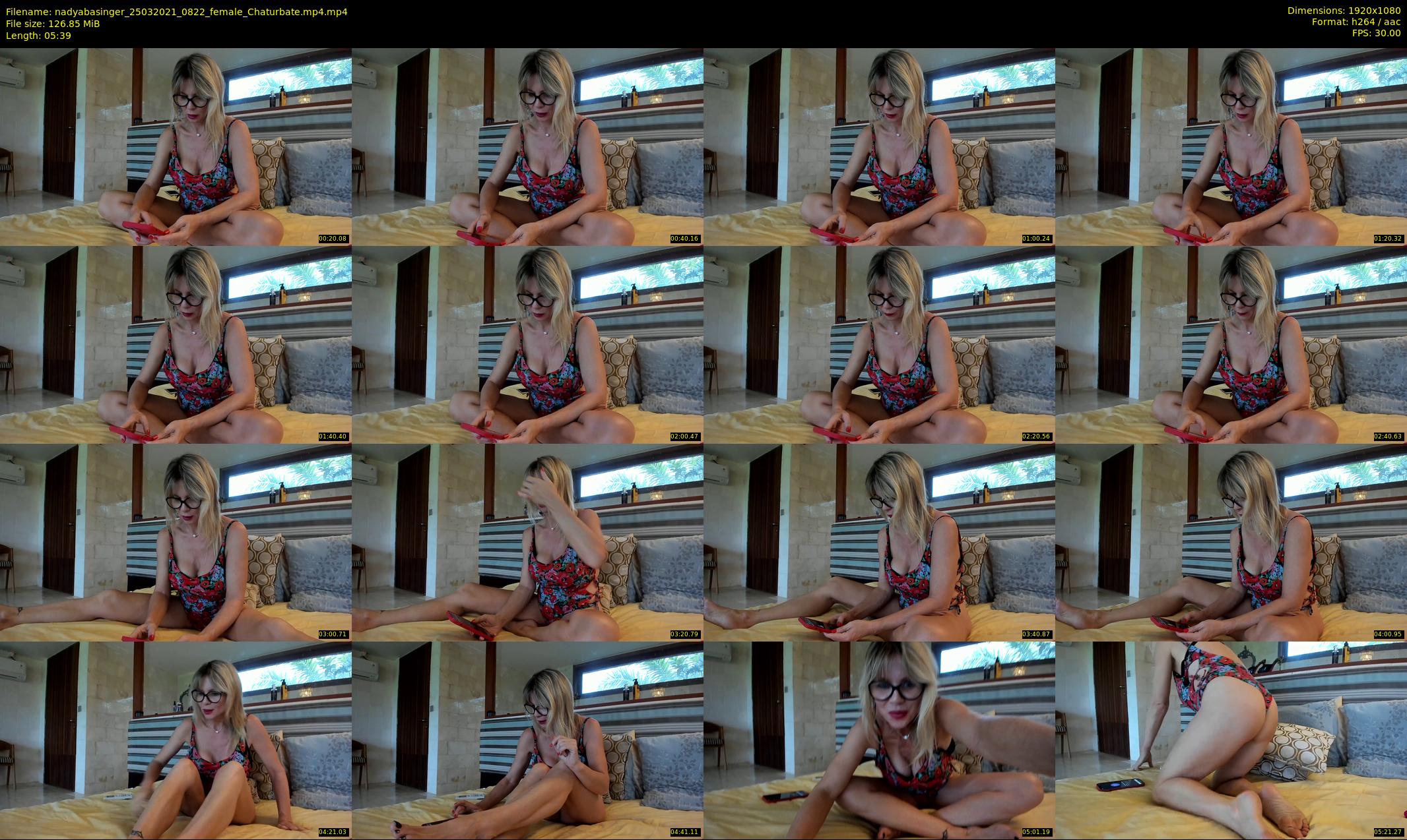 nadyabasinger — 6 minute Chaturbate female cam show recording, 1080p, Mar 25, 2021