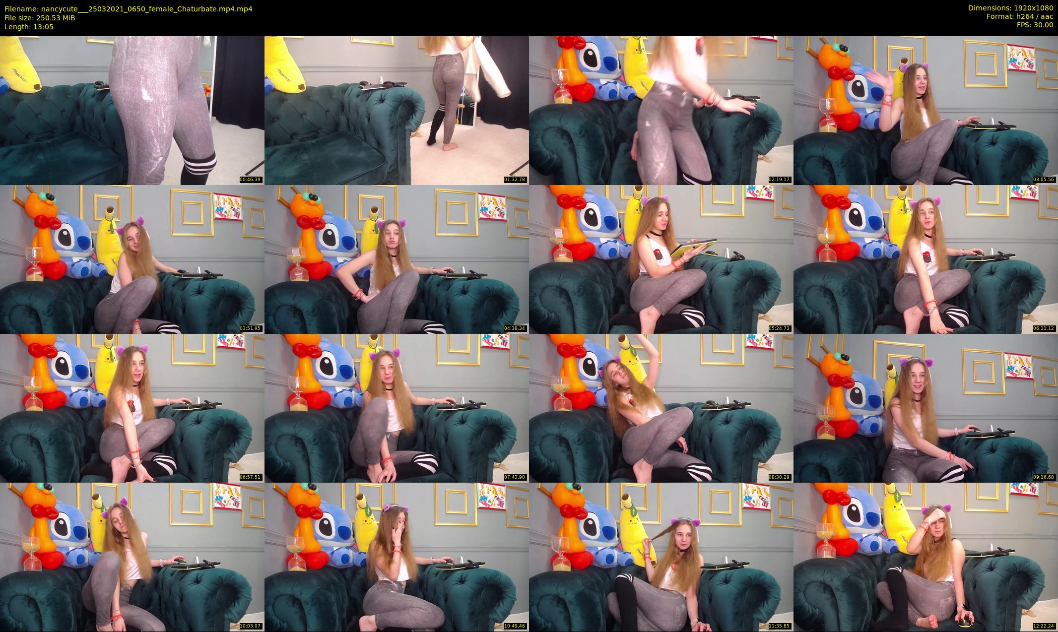 nancycute__ — 14 minute Chaturbate female cam show recording, 1080p, Mar 25, 2021
