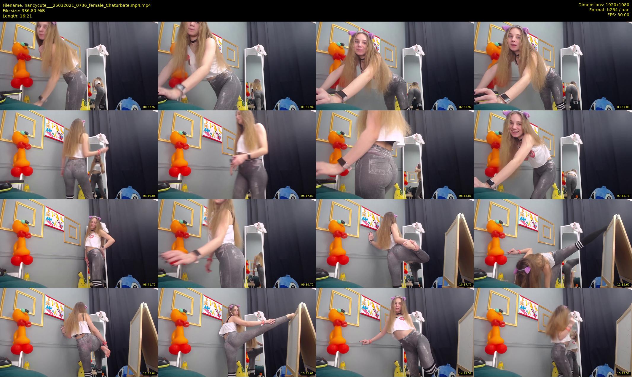 nancycute__ — 17 minute Chaturbate female cam show recording, 1080p, Mar 25, 2021