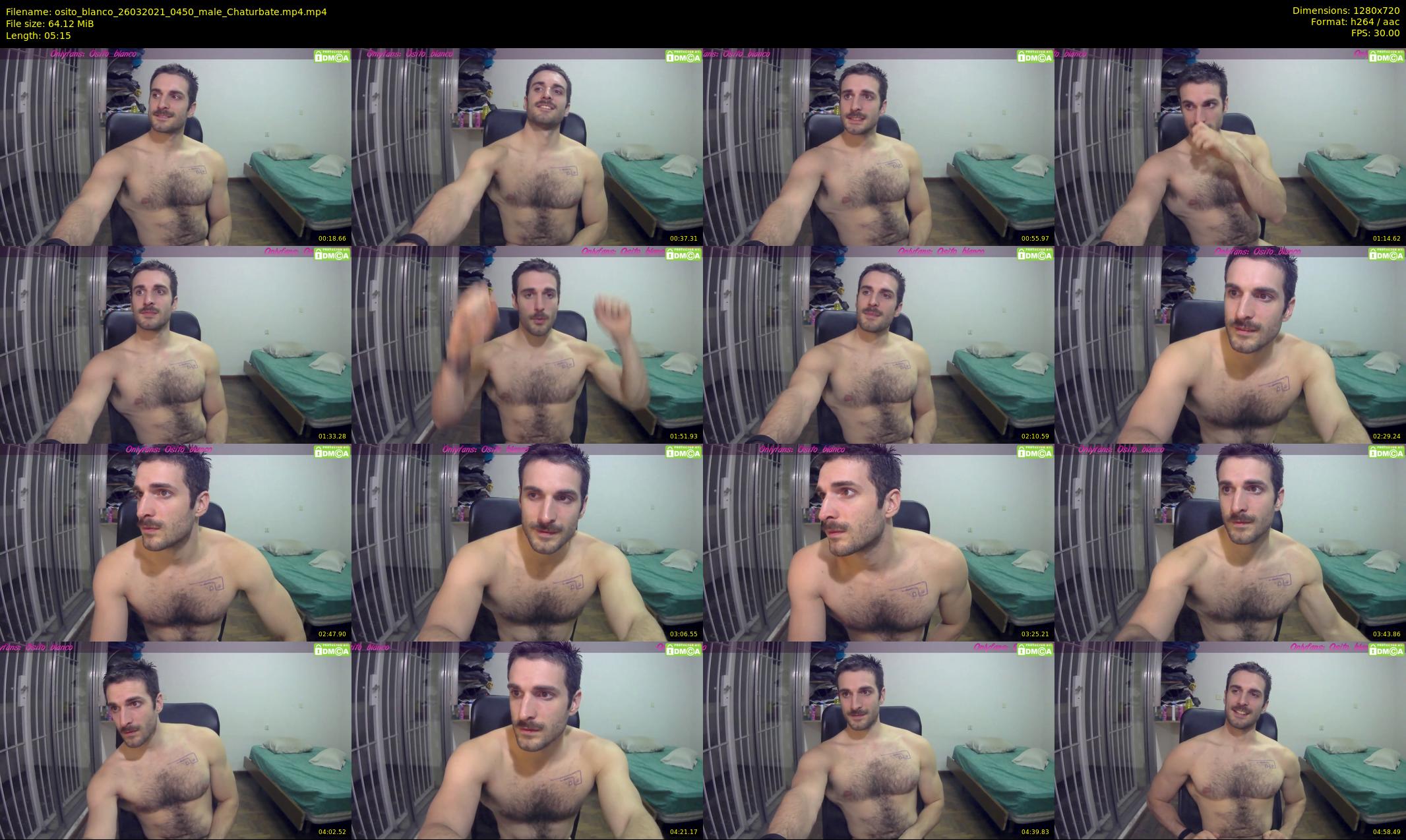osito_blanco — 6 minute Chaturbate male cam show recording, 720p, Mar 26, 2021